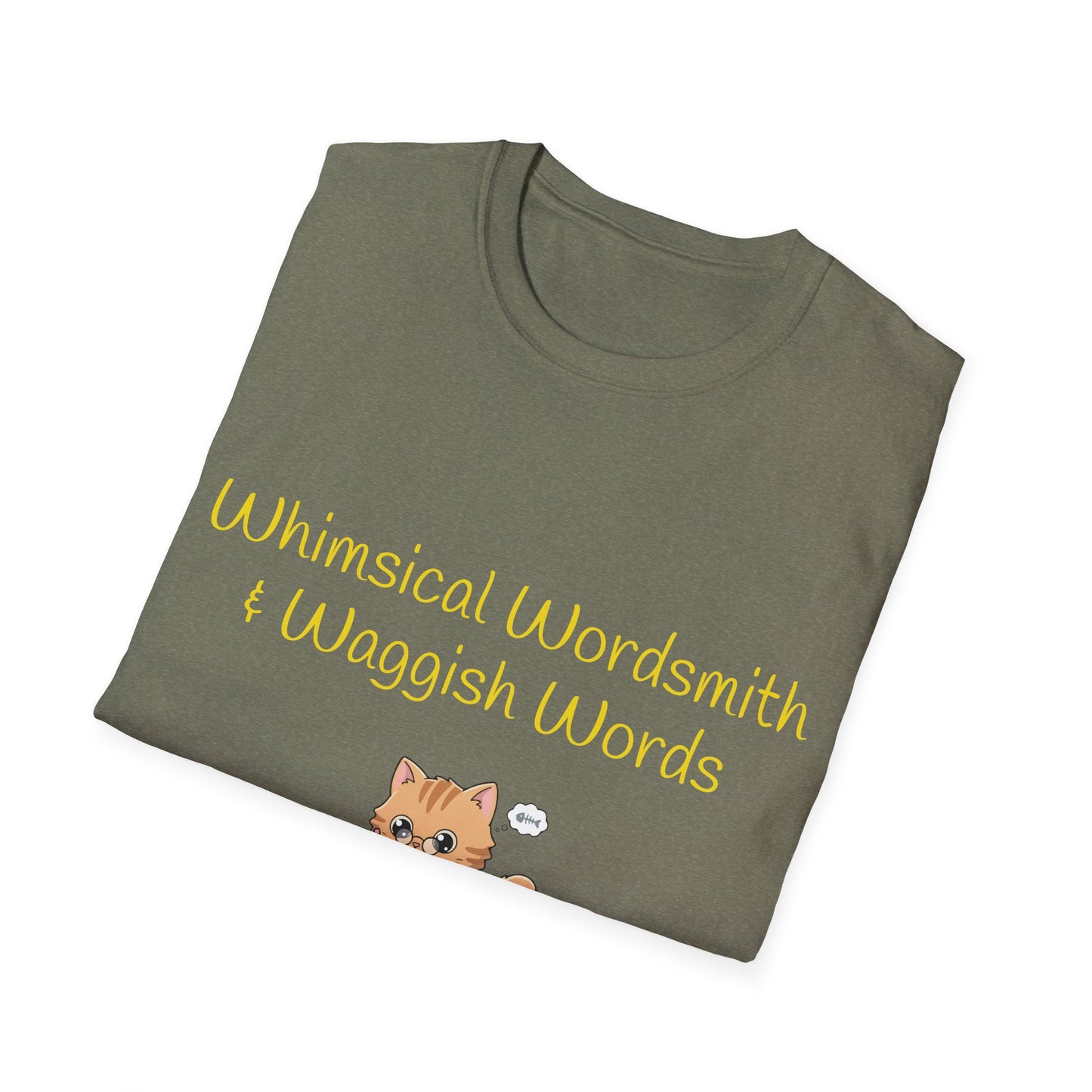Whimsical Wordsmith Unisex Softstyle T-Shirt - Perfect Gift for Wordsmiths