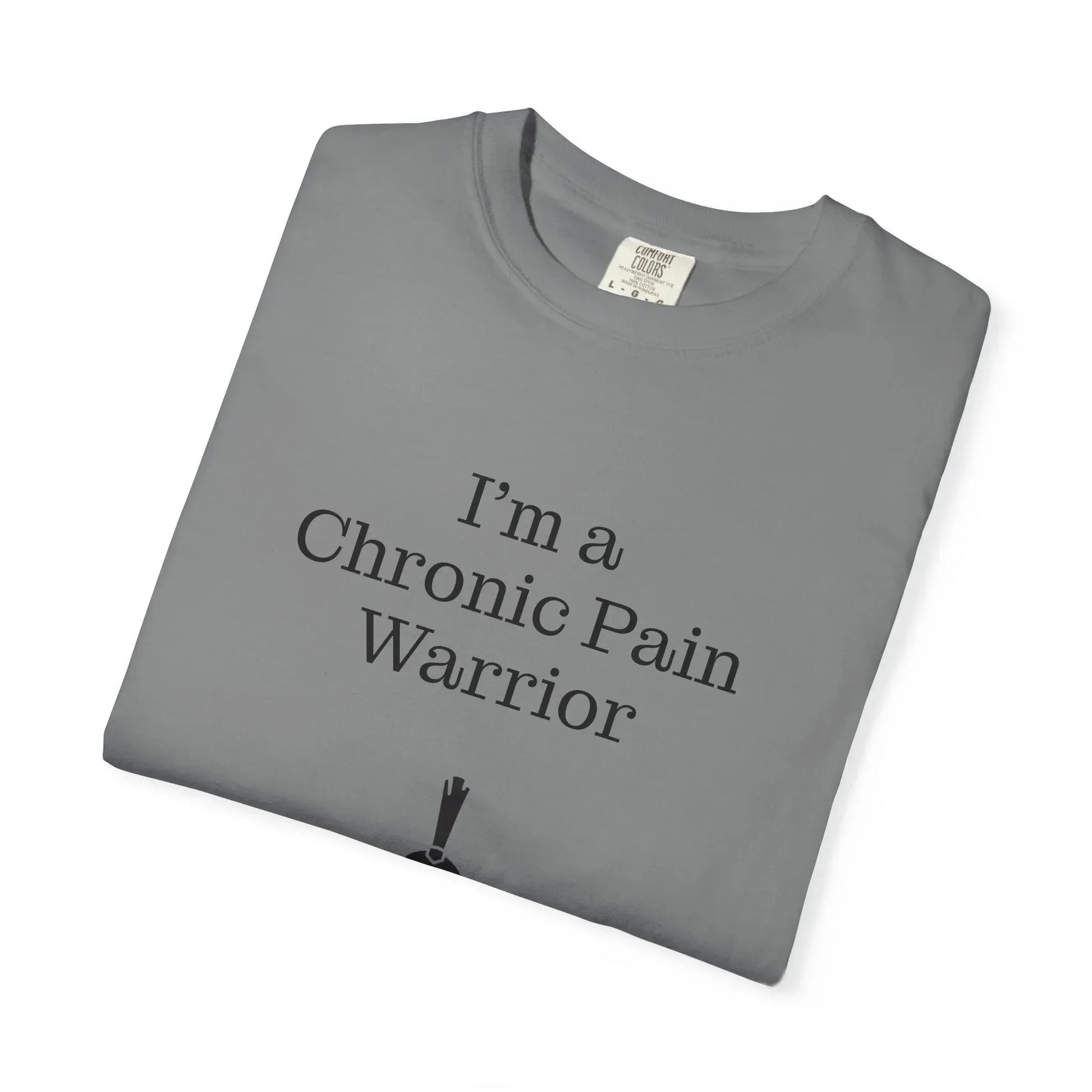 Chronic Pain Warrior Unisex T-Shirt - Empowering Tee for Healthcare Awareness - The Dreamer's Bookshop.