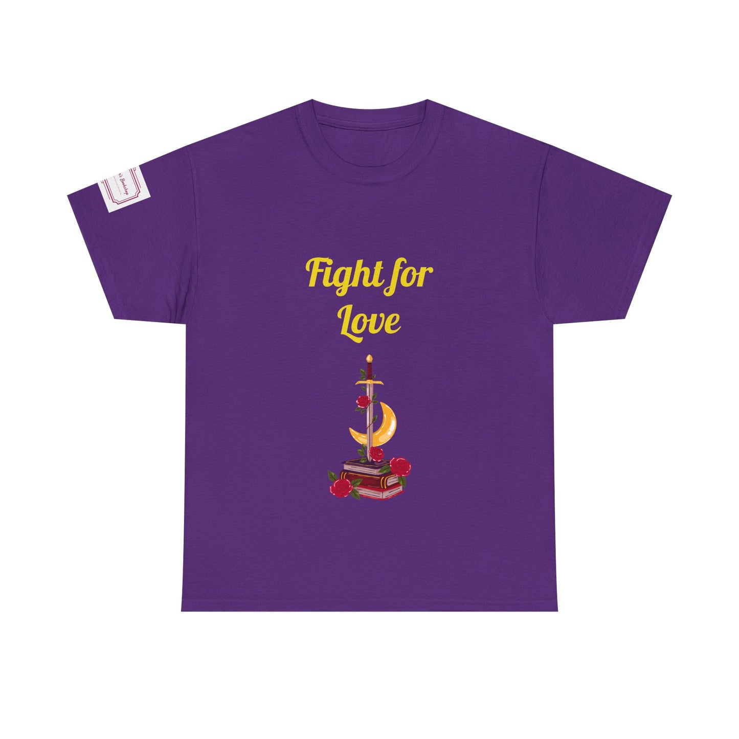 EU - Fight for Love - Unisex Heavy Cotton Tee - Romance Books