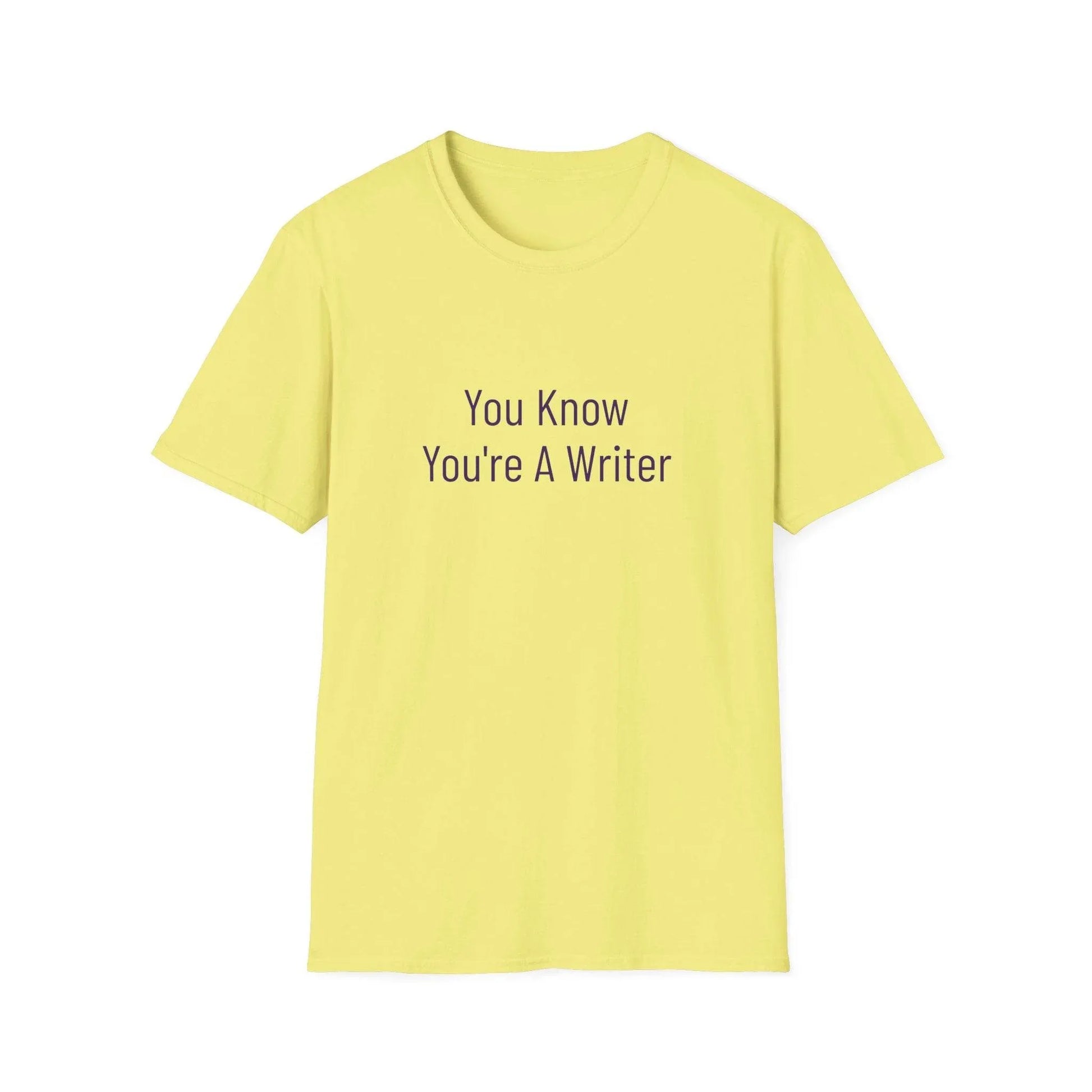 Unisex Softstyle T-Shirt - 'You Know' Philosophical - The Dreamer's Bookshop.