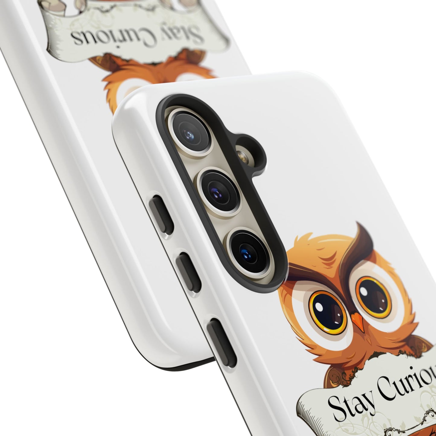 Inspired Phone Case with Stay Curious - The Dreamer's Bookshop Design