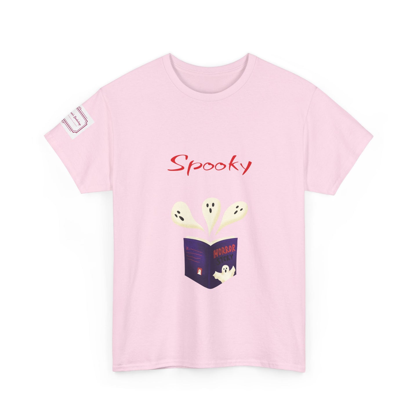 EU - Fiction - Unisex Heavy Cotton Tee - Spooky Books