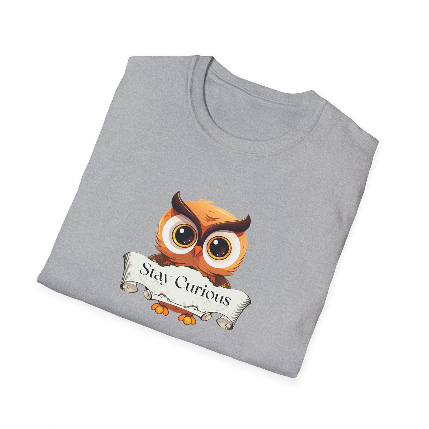Inspirational Unisex Softstyle T-Shirt - Stay Curious