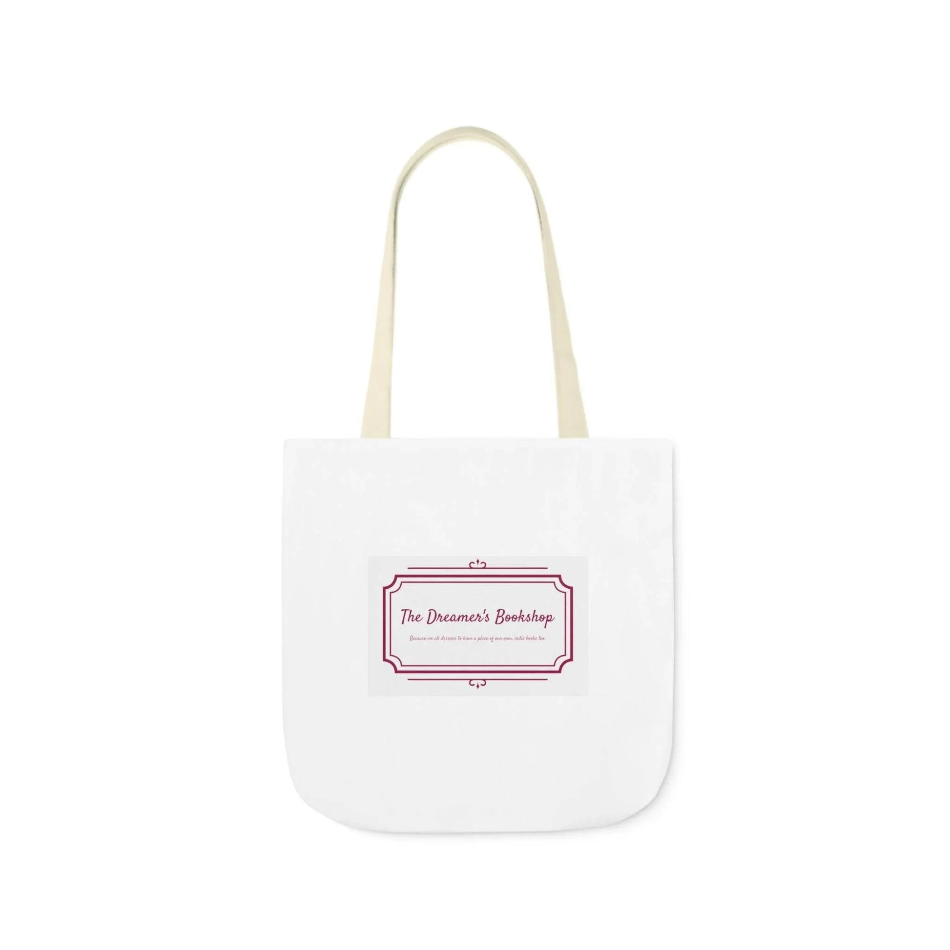 Literary Canvas Tote Bag - Perfect for Book Lovers & Indie Authors - The Dreamer's Bookshop.