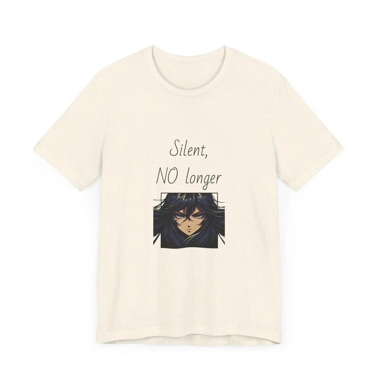 Fierce Survivor Unisex Short Sleeve Tee - Silent, NO longer - The Dreamer's Bookshop.