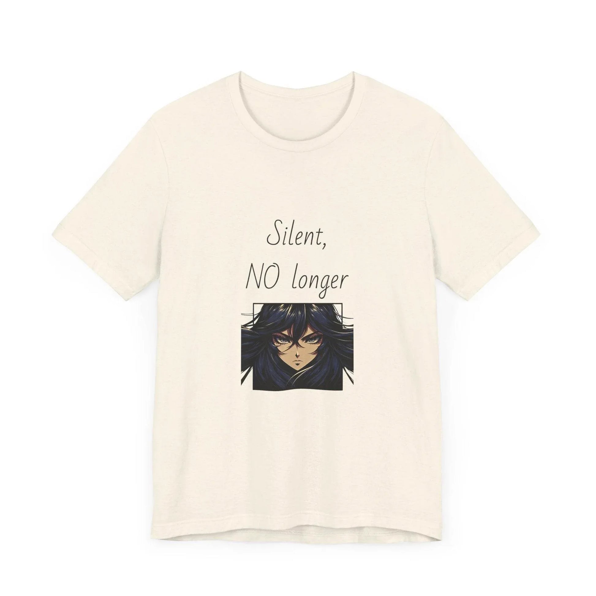 Fierce Survivor Unisex Short Sleeve Tee - Silent, NO longer - The Dreamer's Bookshop.