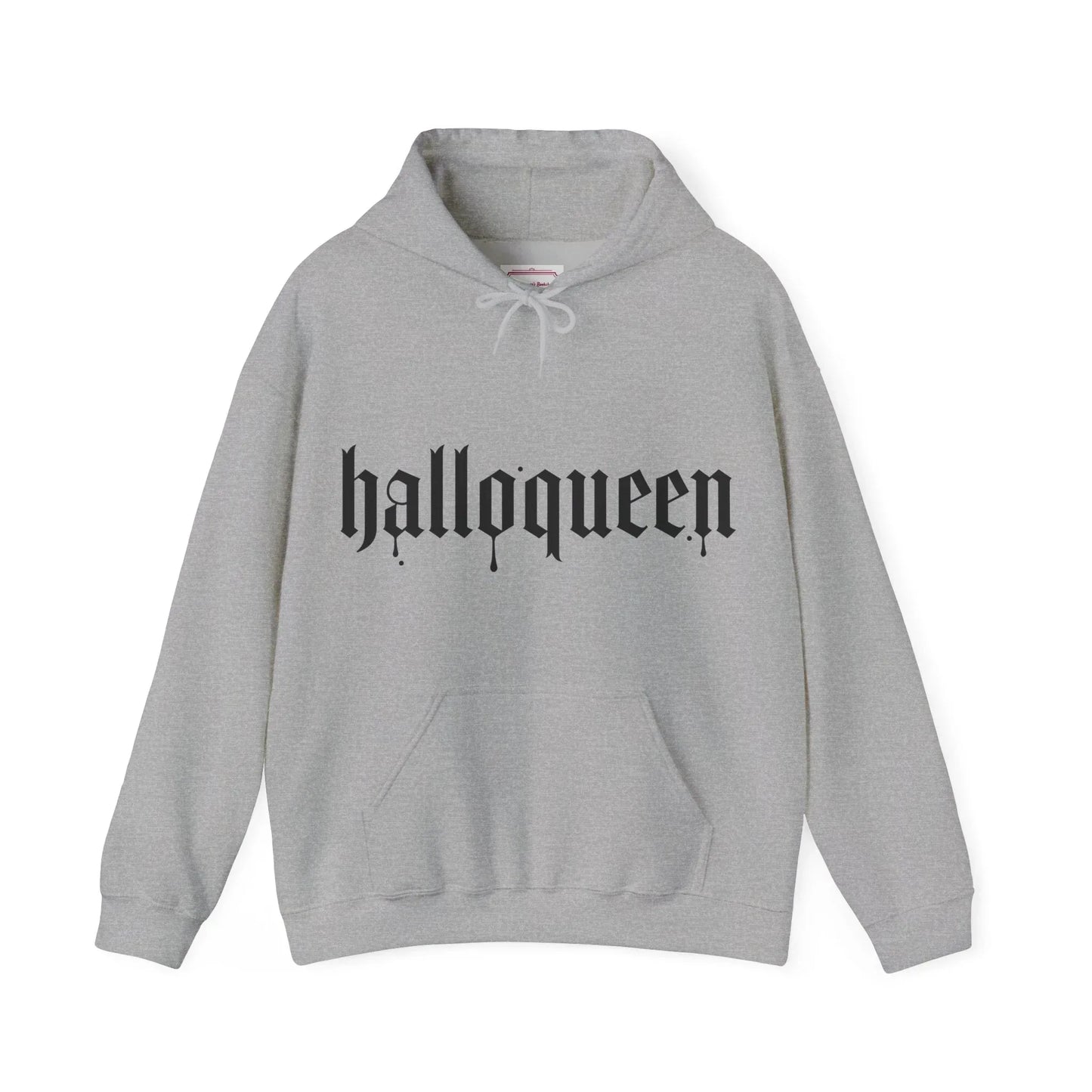 Halloqueen Hooded Sweatshirt - Perfect for Spooky Lovers - The Dreamer's Bookshop.