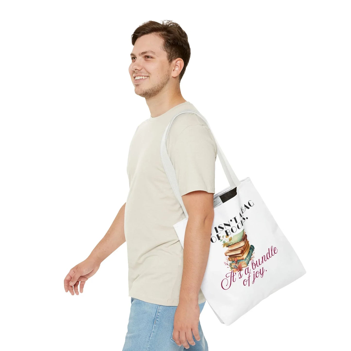 This isn't a Bag of Books - Tote Bag - Cozy Autumn Design - The Dreamer's Bookshop.