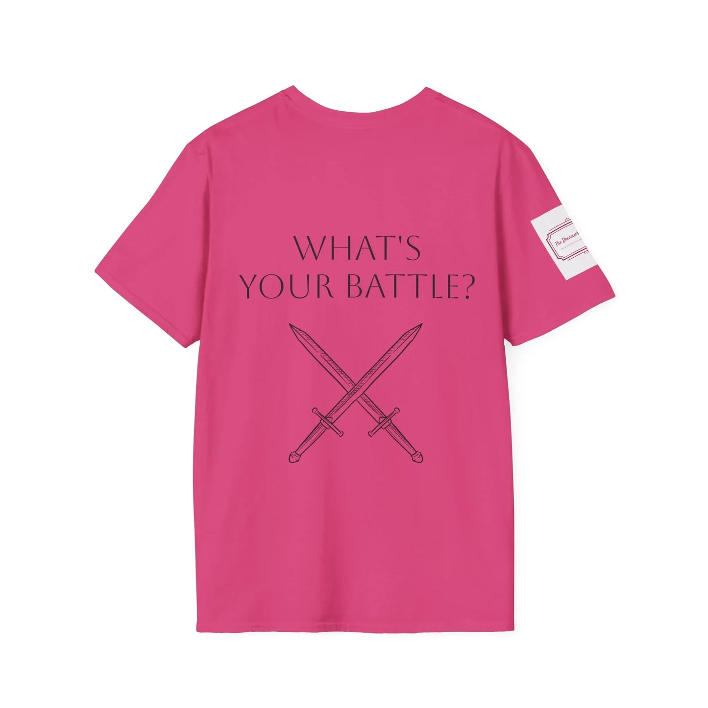 Cancer Warrior Unisex Softstyle T-Shirt - Empowering Battle for Women's Health - The Dreamer's Bookshop.