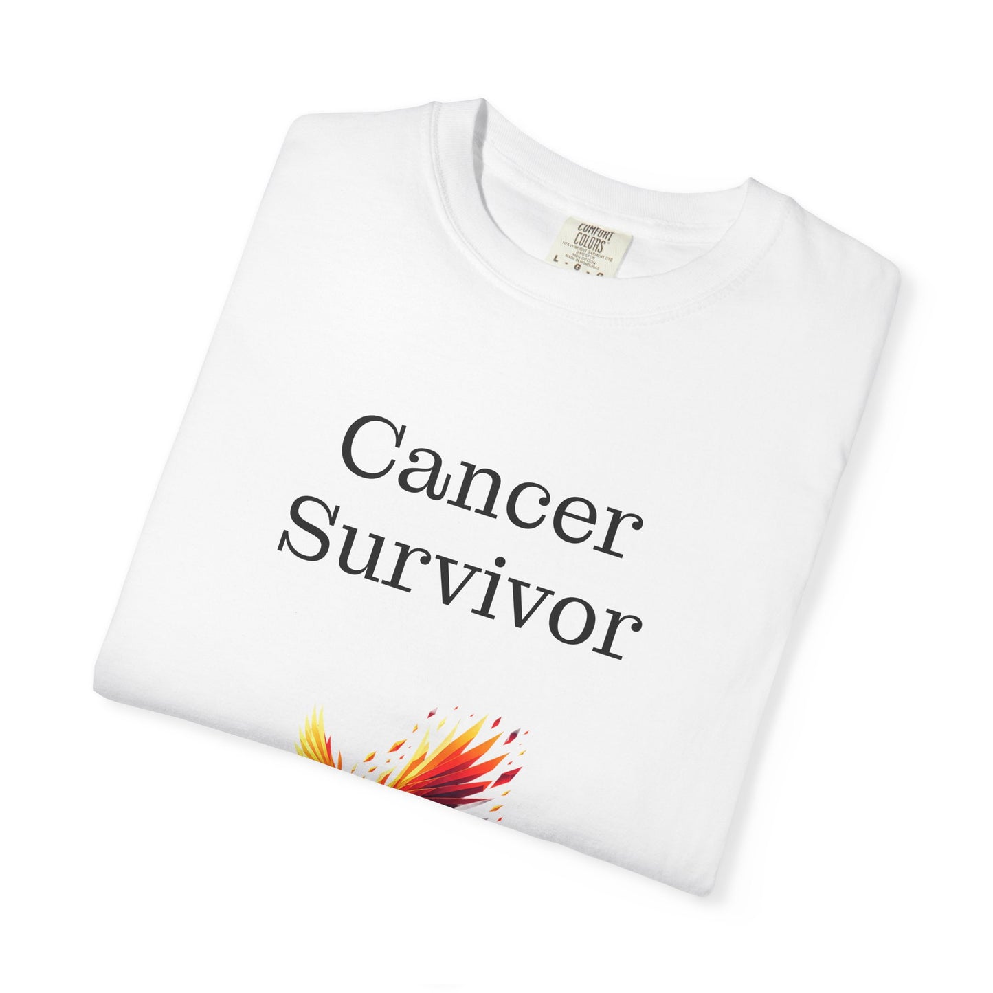 AU - Cancer Survivor Unisex Garment-Dyed T-Shirt - Empowering Supportive Apparel