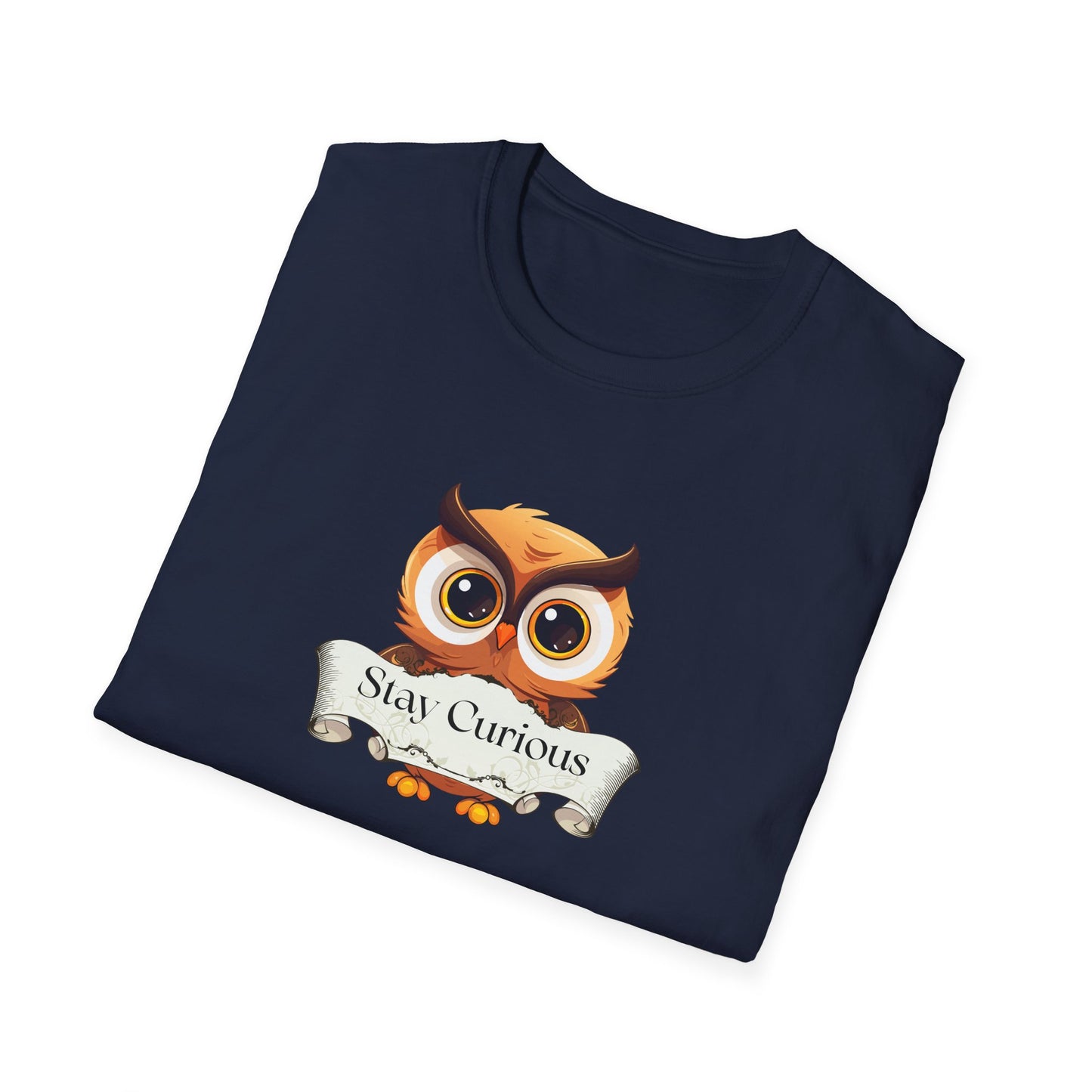 Inspirational Unisex Softstyle T-Shirt - Stay Curious