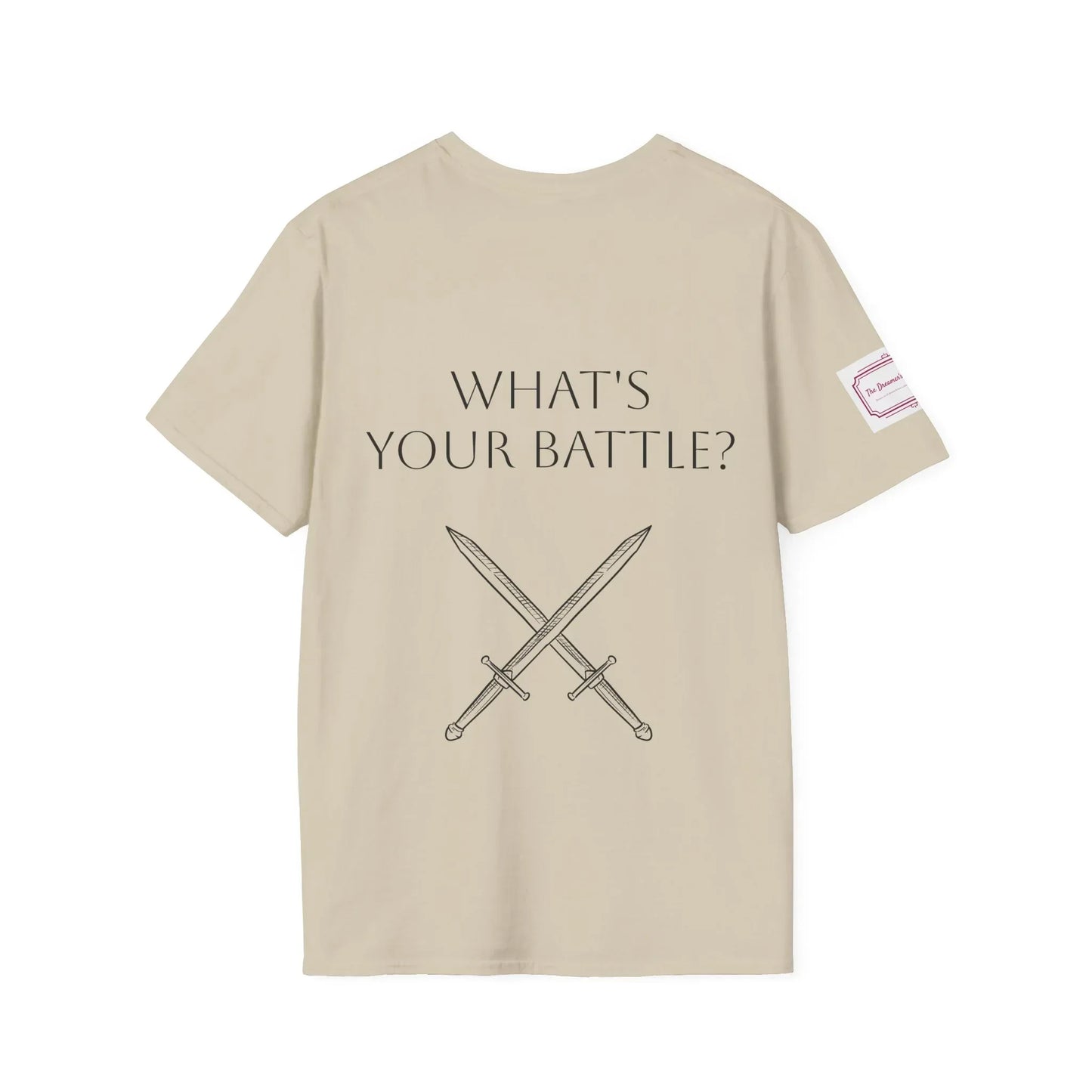 Cancer Warrior Unisex Softstyle T-Shirt - Empowering Graphic Tee for Women's Health Awarenes - The Dreamer's Bookshop.