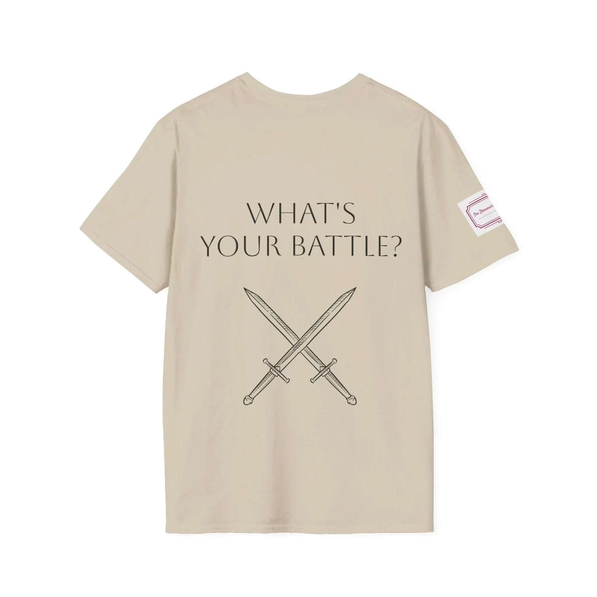 Cancer Warrior Unisex Softstyle T-Shirt - Empowering Graphic Tee for Women's Health Awarenes - The Dreamer's Bookshop.
