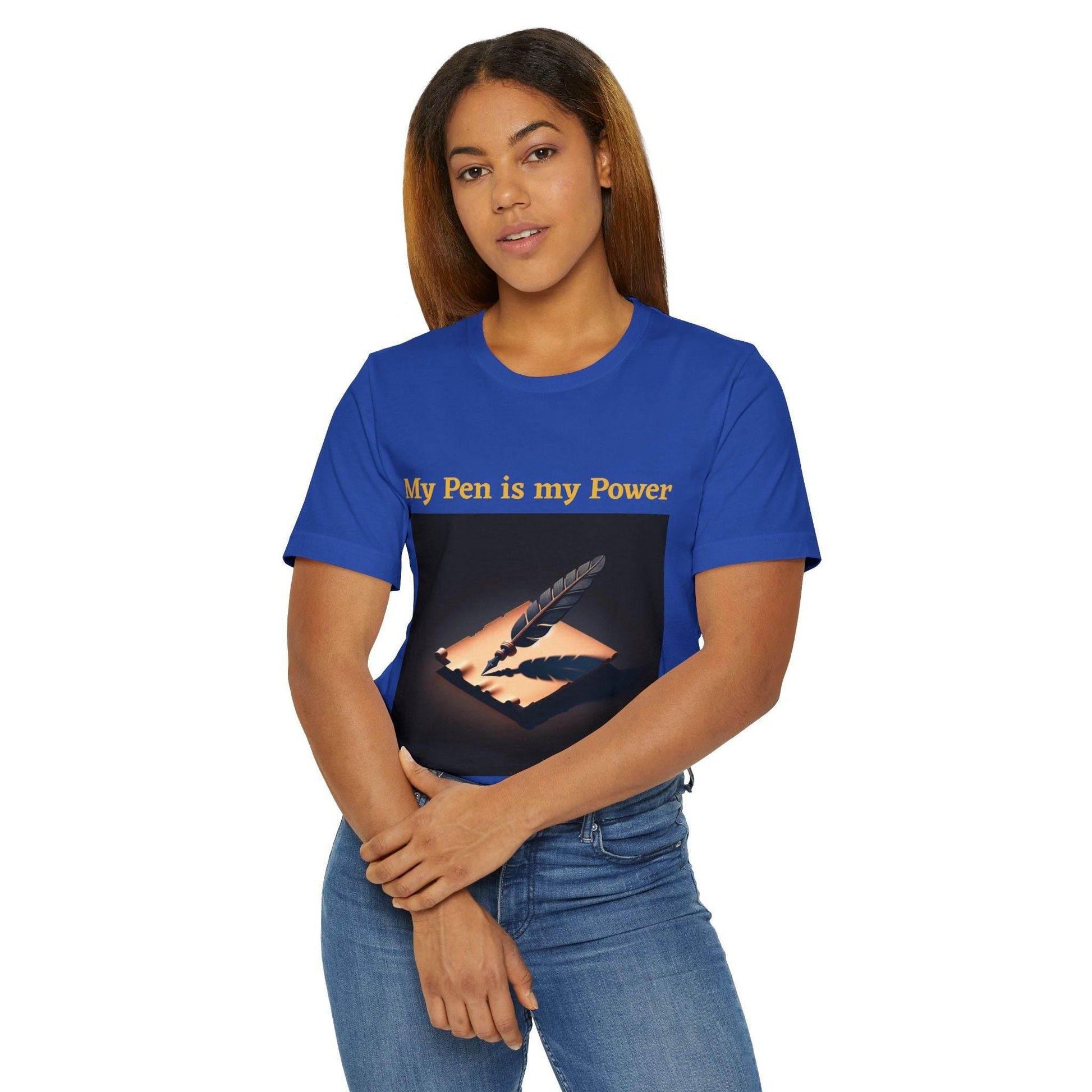 Unisex Jersey T-Shirt - My Pen Vibe - The Dreamer's Bookshop.