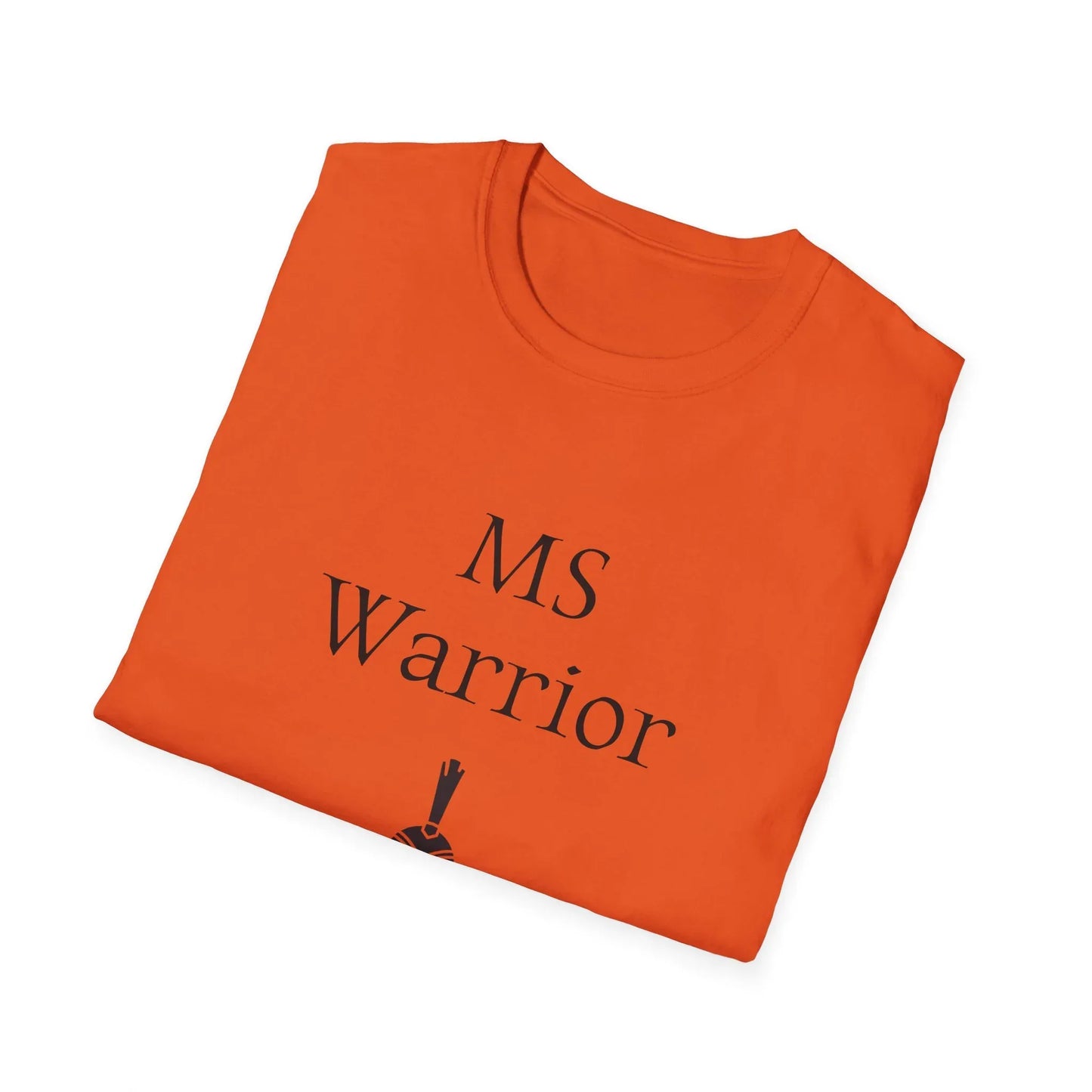 M.S. Warrior Unisex Softstyle T-Shirt - What's Your Battle? - The Dreamer's Bookshop.