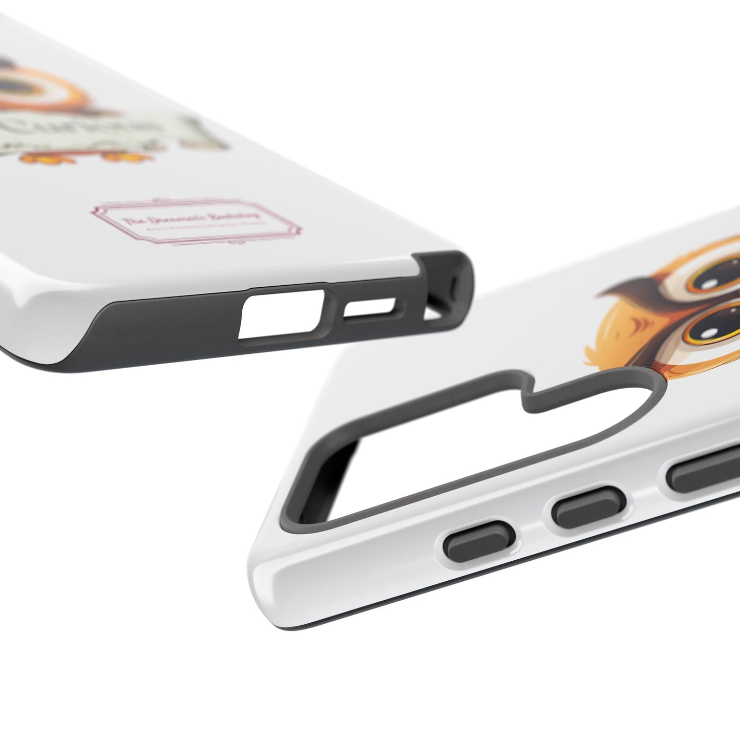 Inspired Phone Case with Stay Curious - The Dreamer's Bookshop Design