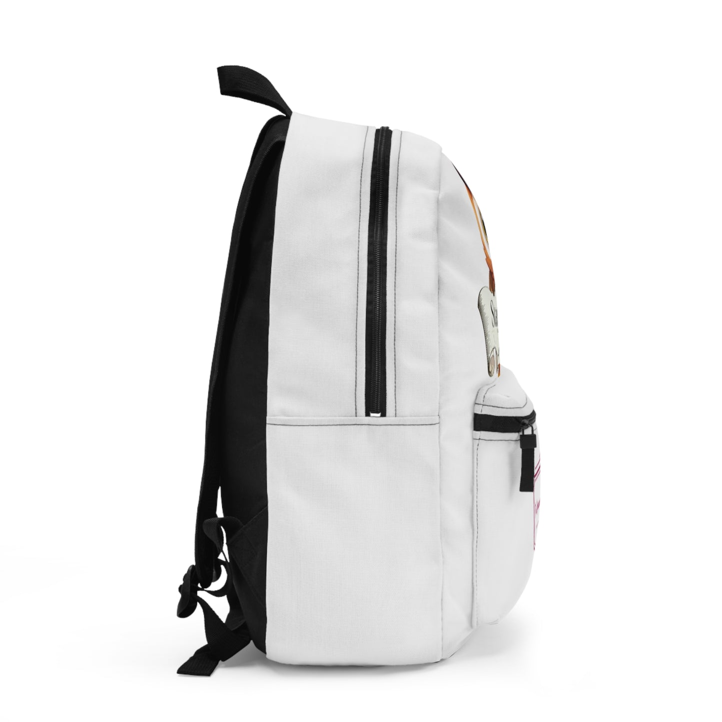 Literary Journey Backpack - Book Lover's Accessory "Stay Curious"