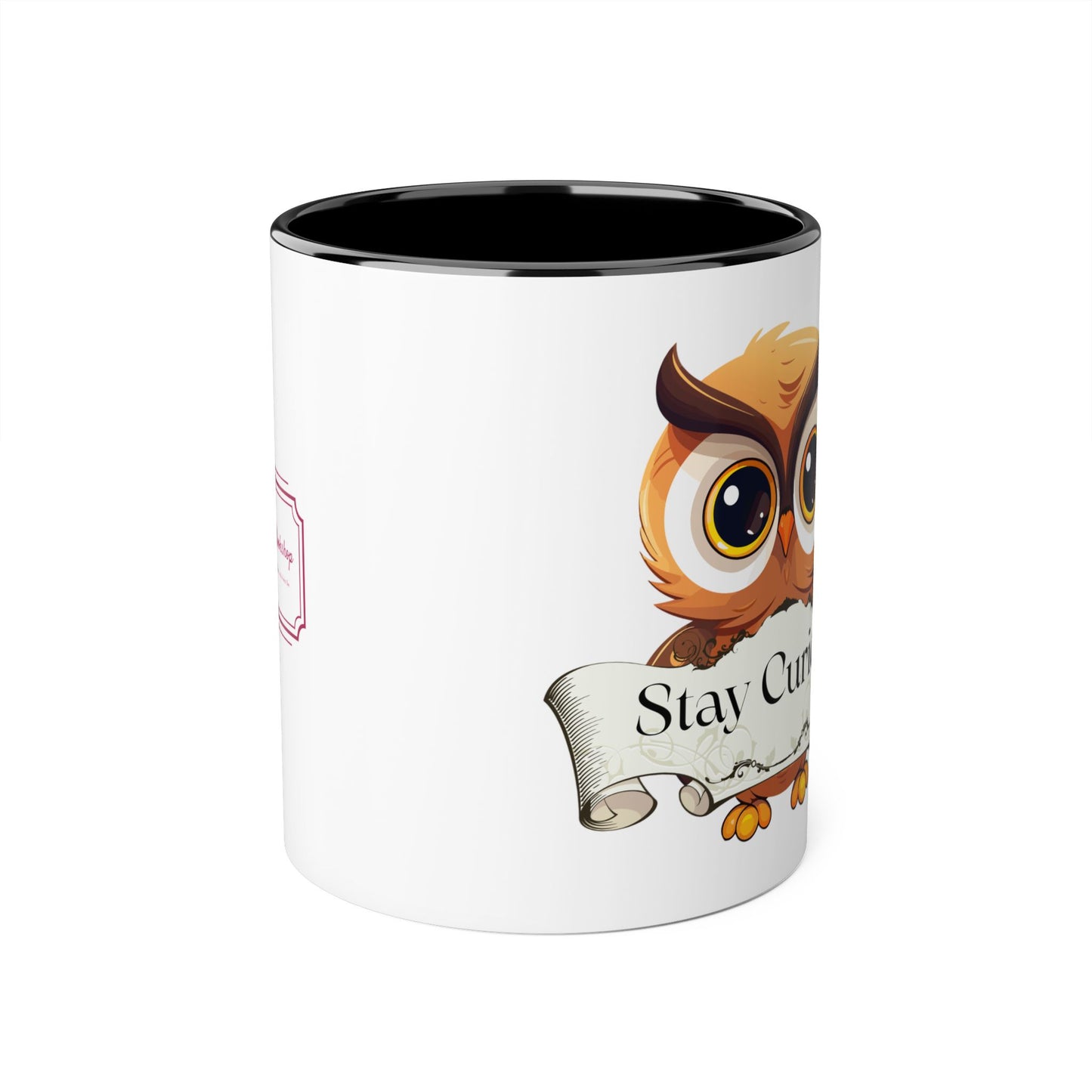 Stay Curious Mug - 11oz Coffee Cup for Book Lovers