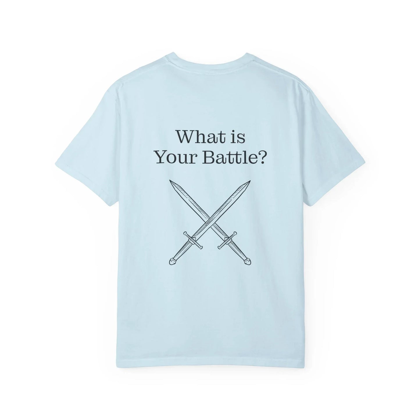 Chronic Pain Warrior Unisex Garment-Dyed T-Shirt - Empowering Supportive Apparel - The Dreamer's Bookshop.