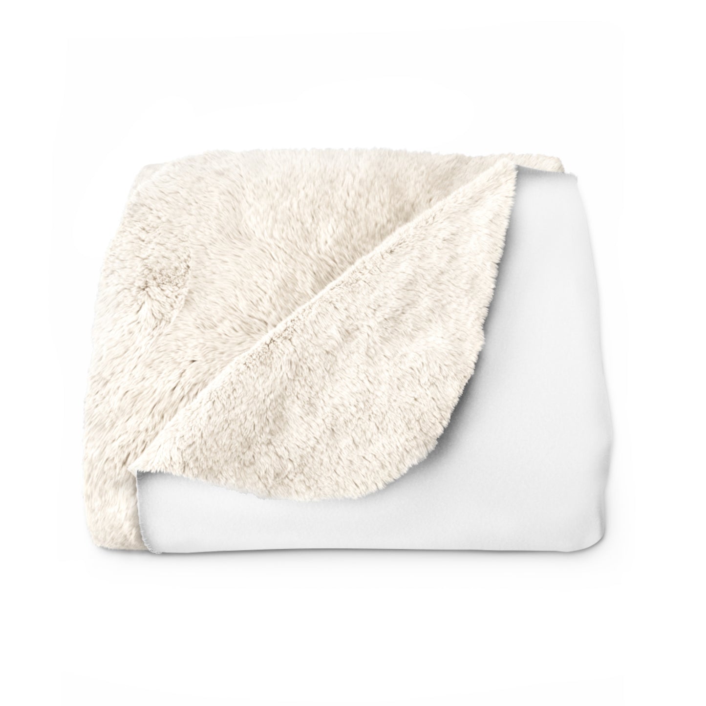 Cozy Sherpa Fleece Blanket - Stay Curious Design