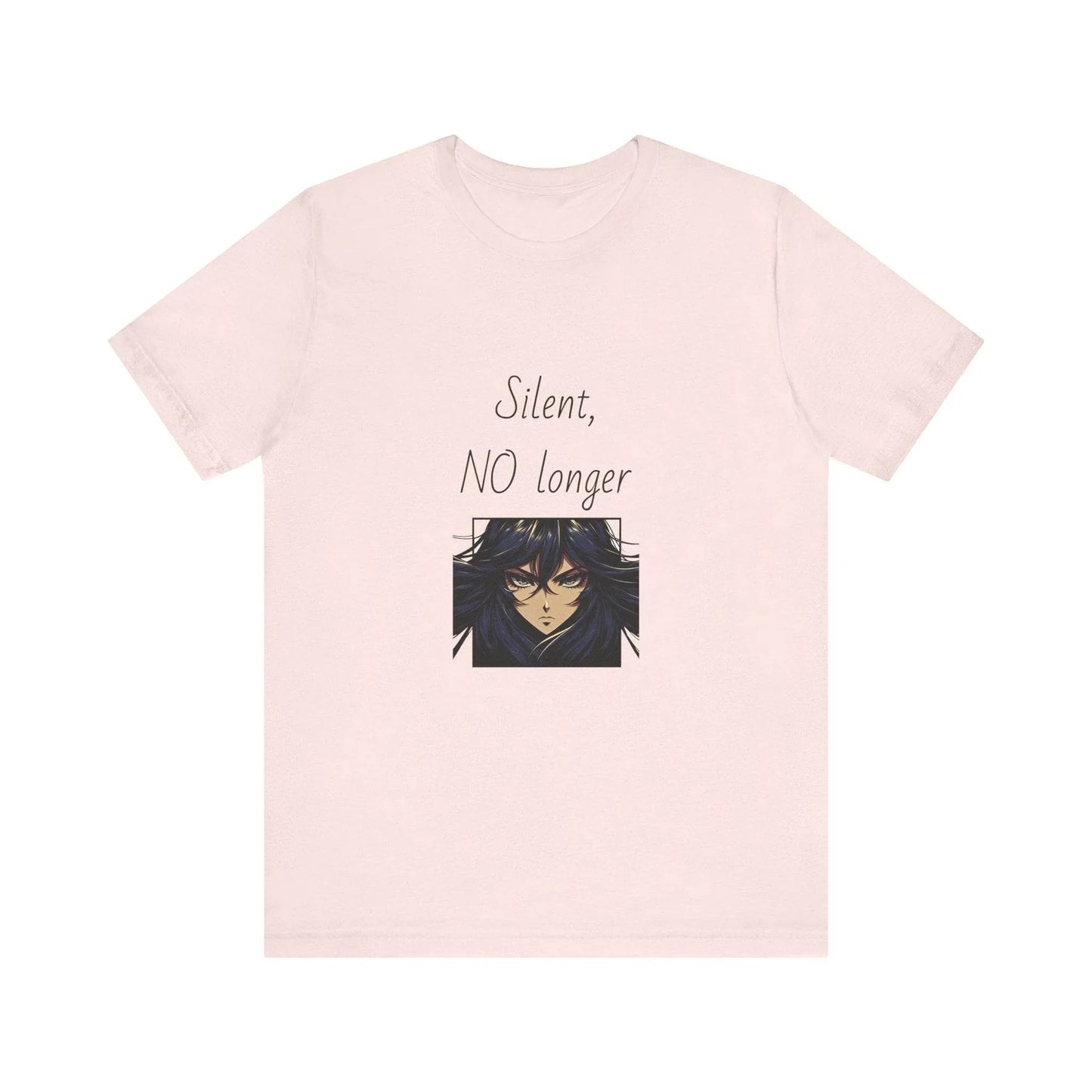Fierce Survivor Unisex Short Sleeve Tee - Silent, NO longer - The Dreamer's Bookshop.