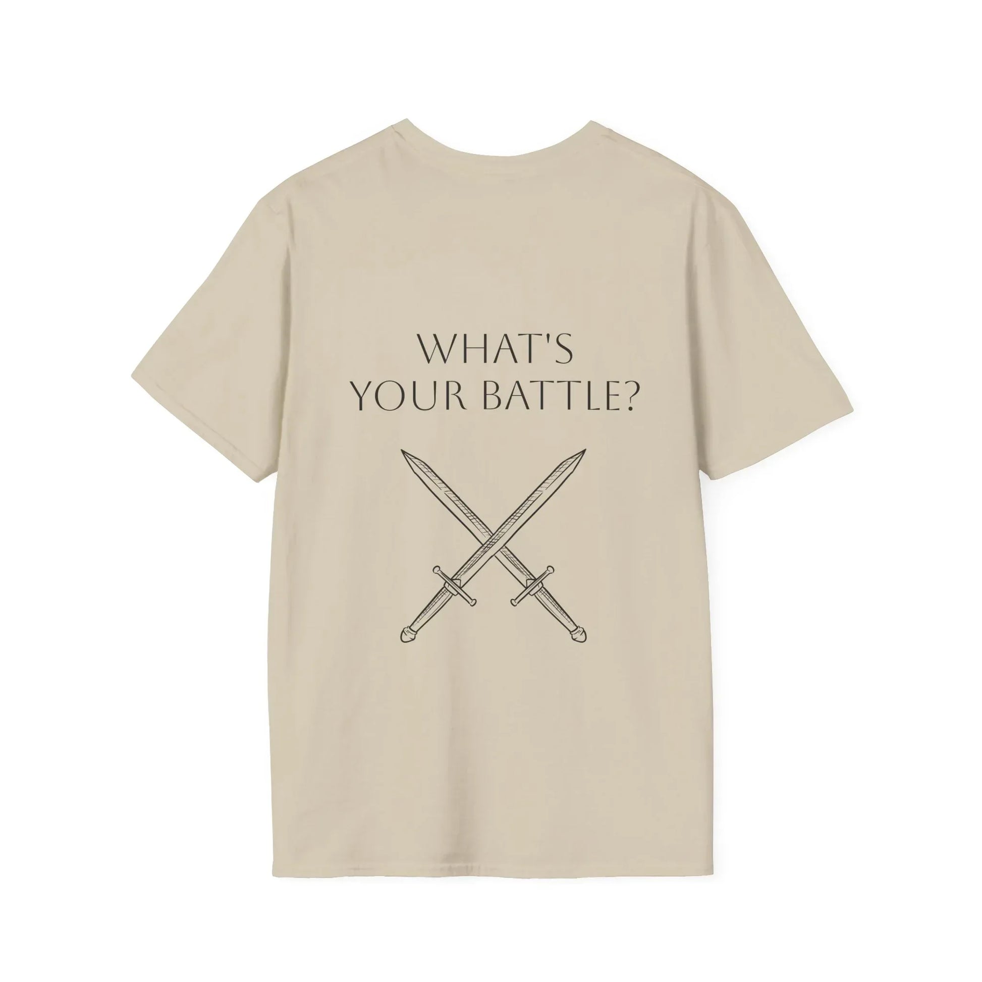M.S. Warrior Unisex Softstyle T-Shirt - Embrace Your Battles - The Dreamer's Bookshop.