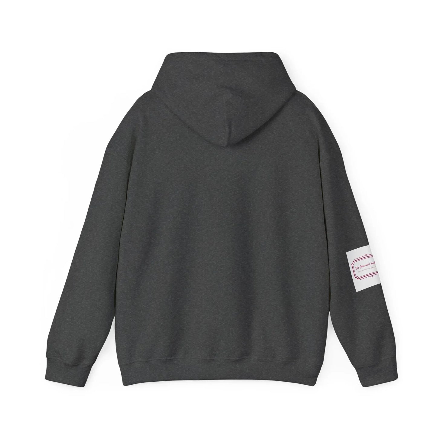 Christmas Book Tree Unisex Hooded Sweatshirt - Cozy Literary Apparel - The Dreamer's Bookshop.