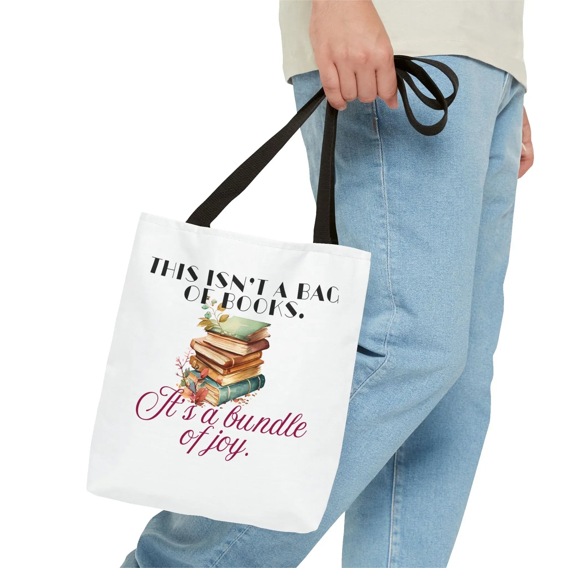 This isn't a Bag of Books - Tote Bag - Cozy Autumn Design - The Dreamer's Bookshop.