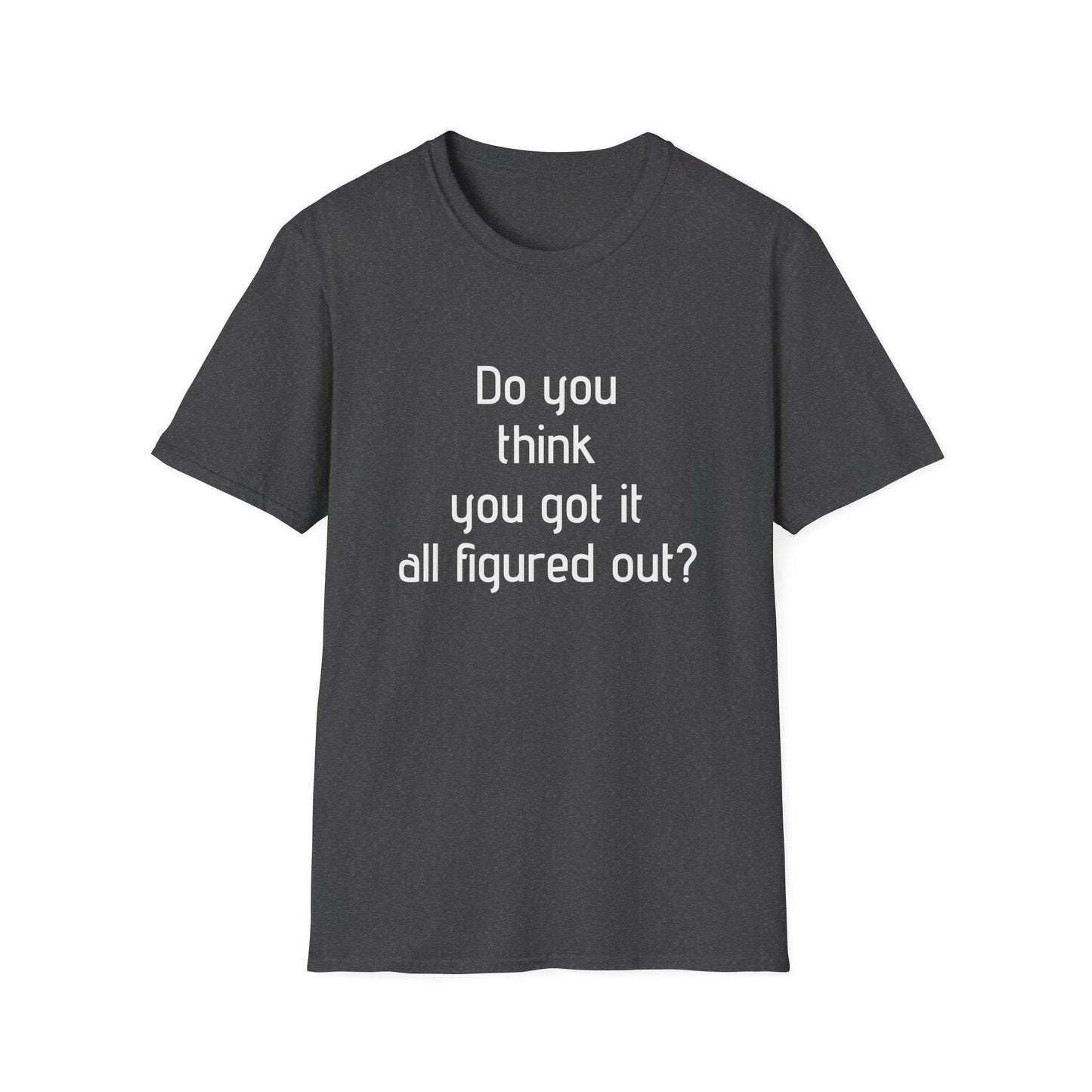 Unisex Softstyle T-Shirt - 'Think Again' - The Dreamer's Bookshop.