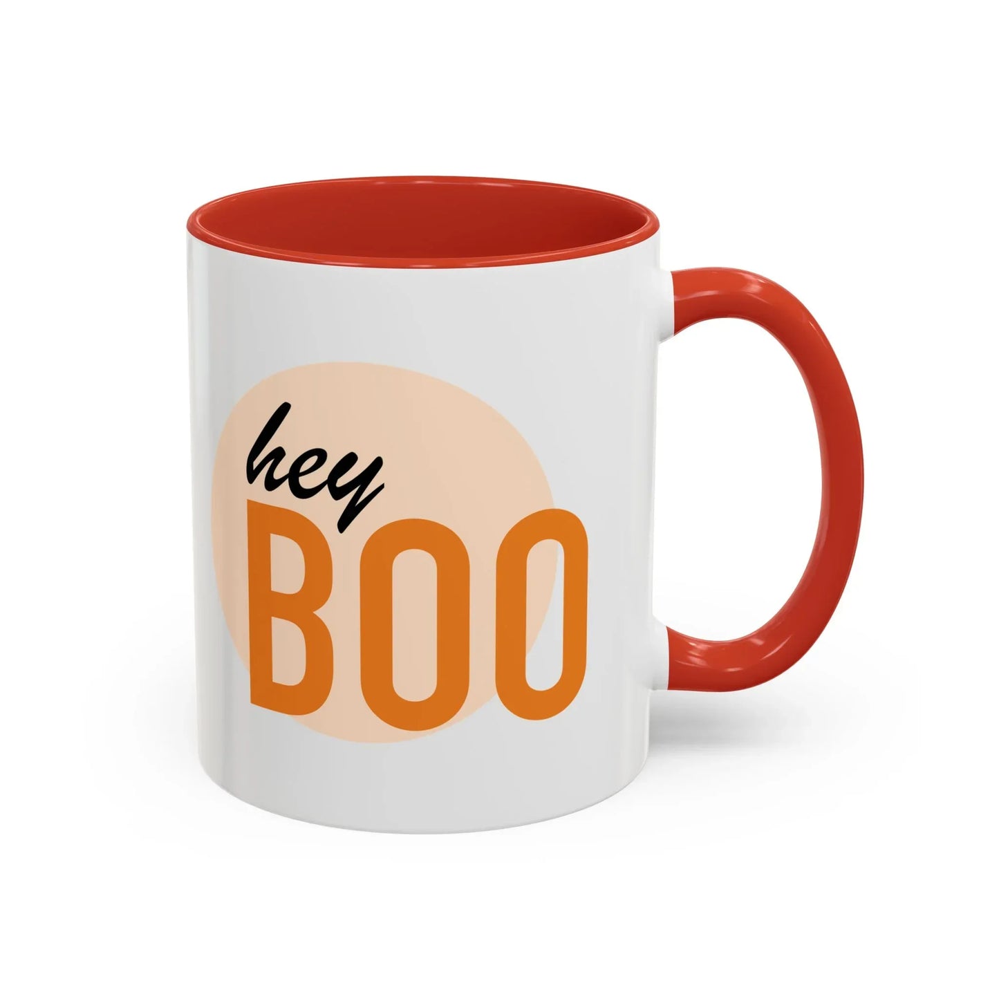 Hey Boo Spooky Coffee Mug - 11oz & 15oz Halloween - The Dreamer's Bookshop.