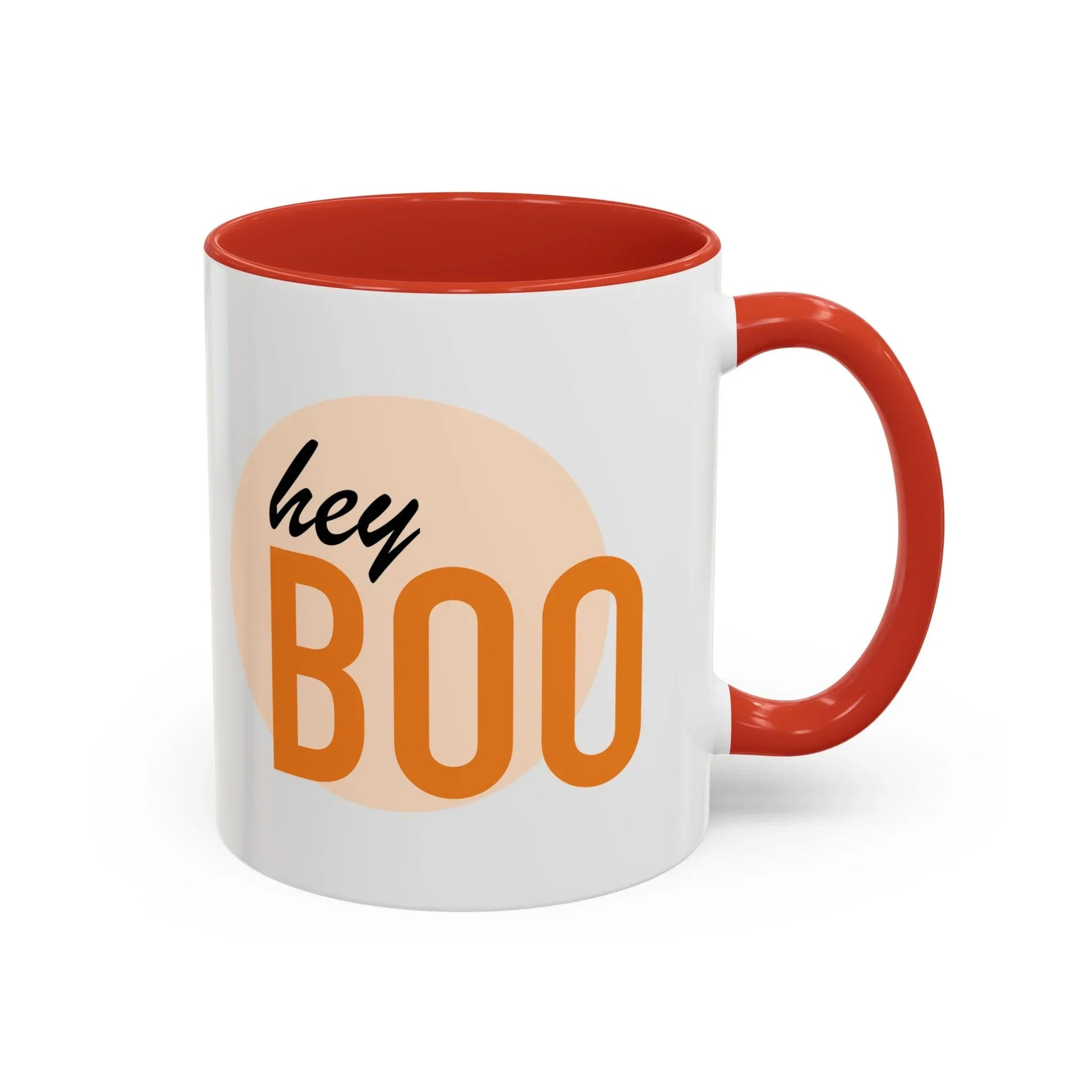 Hey Boo Spooky Coffee Mug - 11oz & 15oz Halloween - The Dreamer's Bookshop.