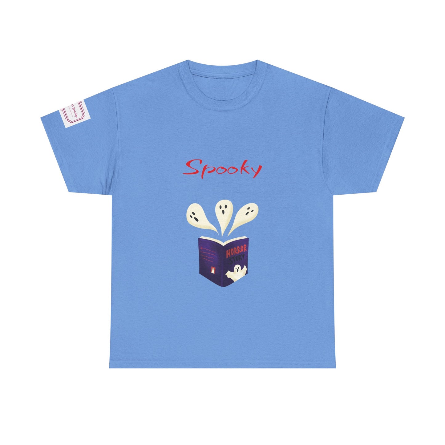 EU - Fiction - Unisex Heavy Cotton Tee - Spooky Books