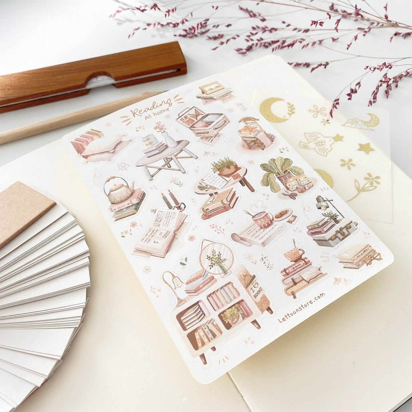 LETTOOn - Stickervel - Thuis lezen - The Dreamer's Bookshop.