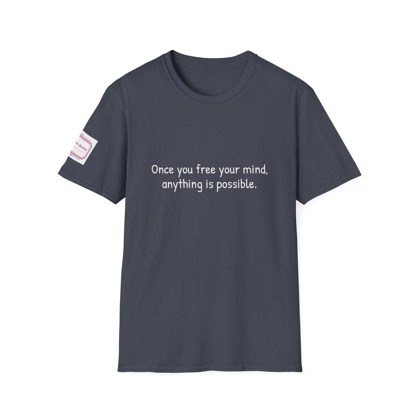 Unisex Softstyle T-Shirt - Poetical "Once you Free" Bookaddict
