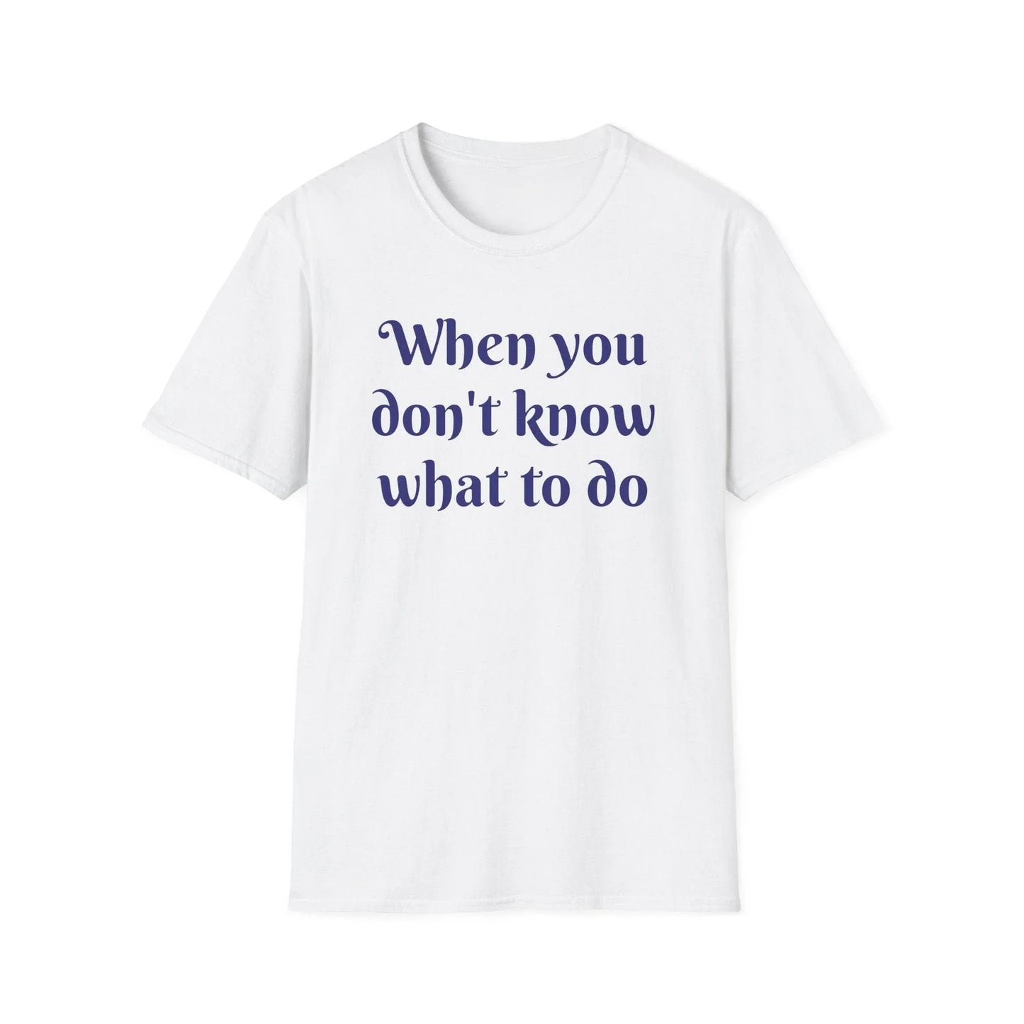 Unisex Softstyle T-Shirt - 'Just Breathe' - The Dreamer's Bookshop.