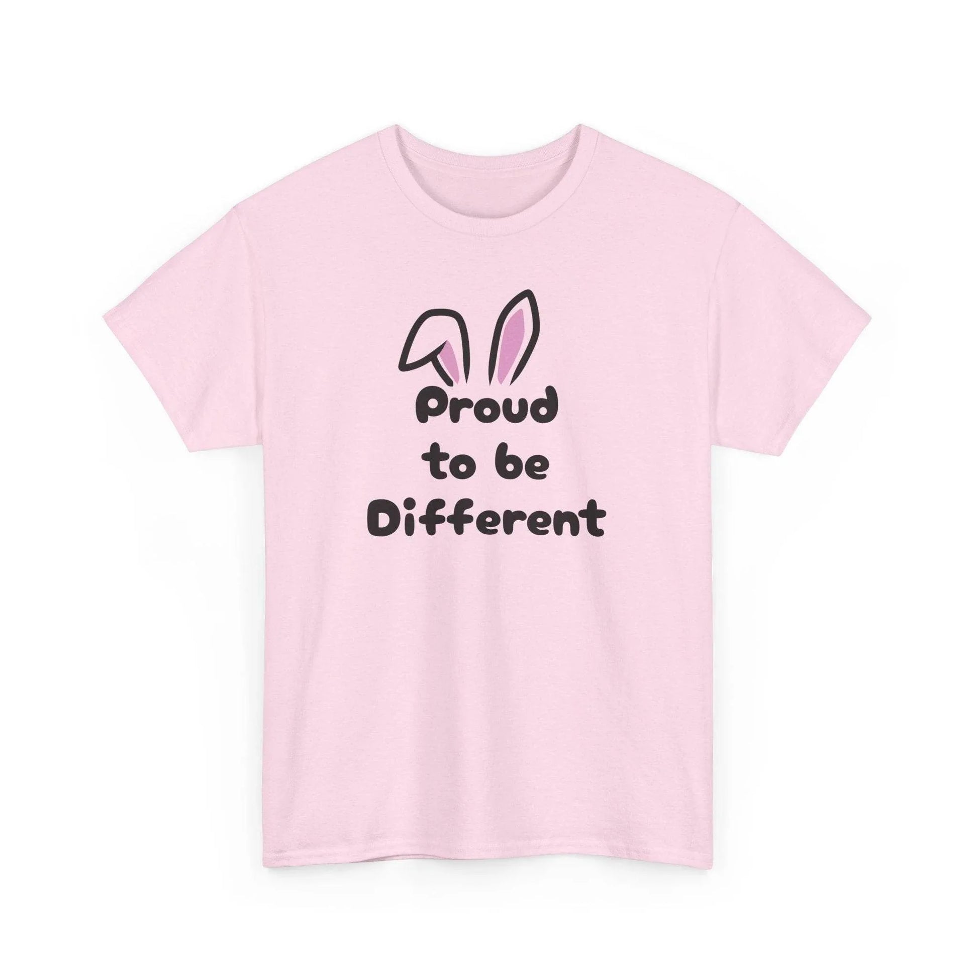 Proud to Be Different Unisex Heavy Cotton Tee - Celebrate Individuality - The Dreamer's Bookshop.