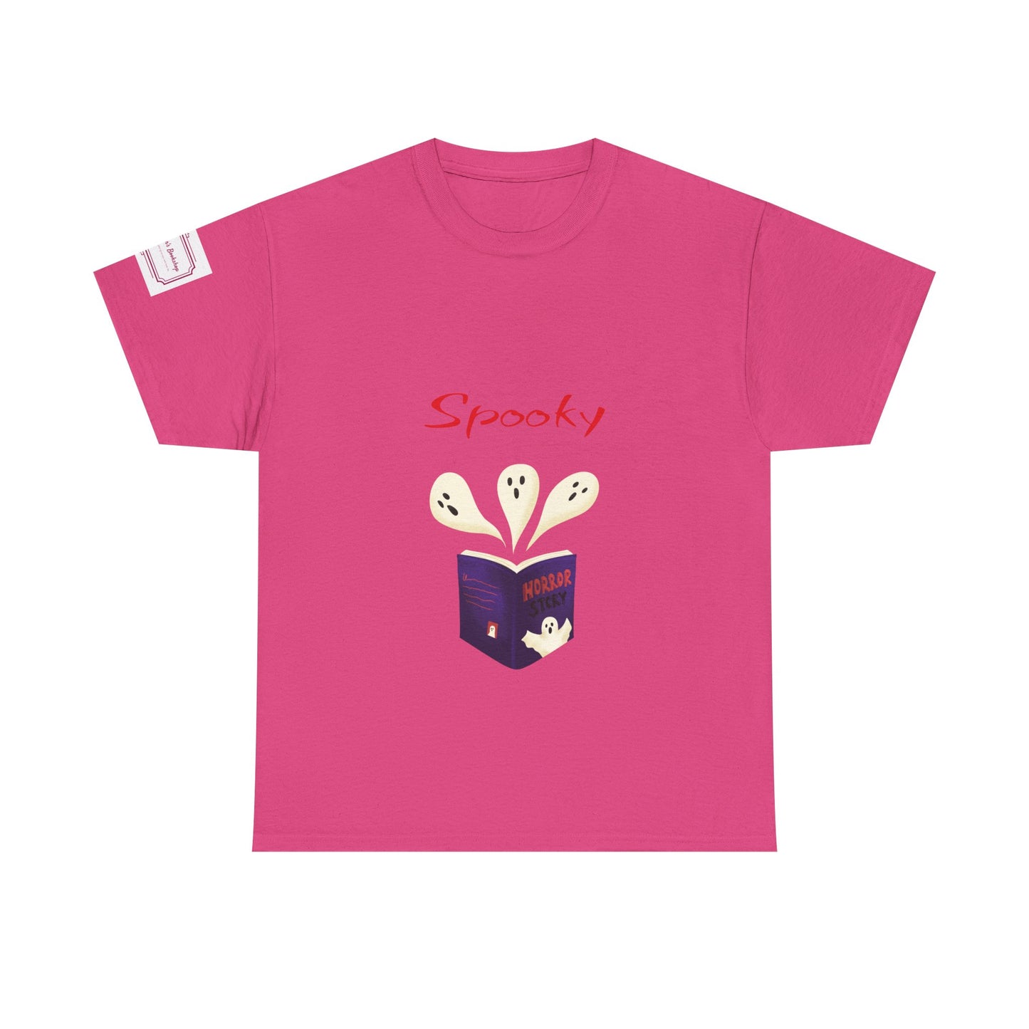 AU - Fiction - Unisex Heavy Cotton Tee - Spooky Books