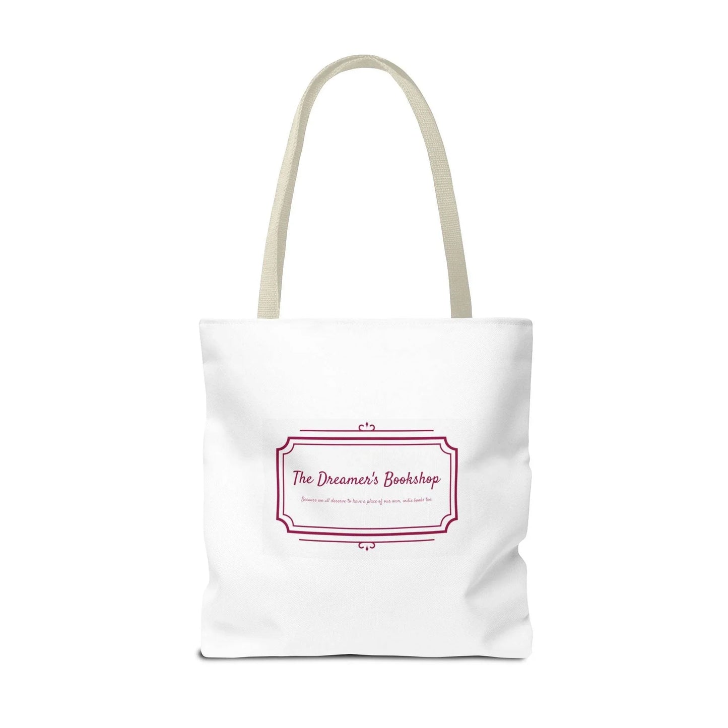 Literary Tote Bag - Home to Indie Authors & The Dreamer's Bookshop Designs - The Dreamer's Bookshop.