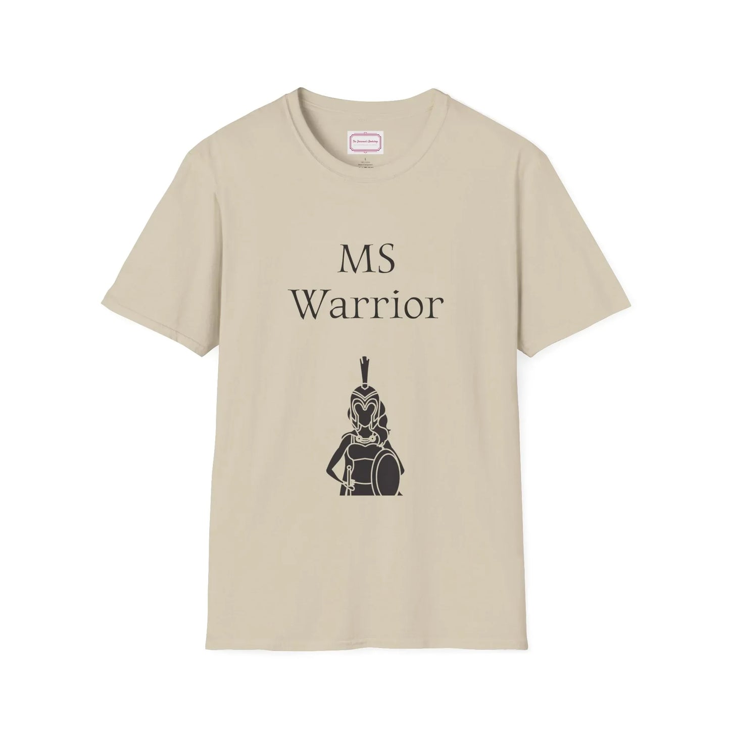 M.S. Warrior Unisex Softstyle T-Shirt - Embrace Your Battles - The Dreamer's Bookshop.