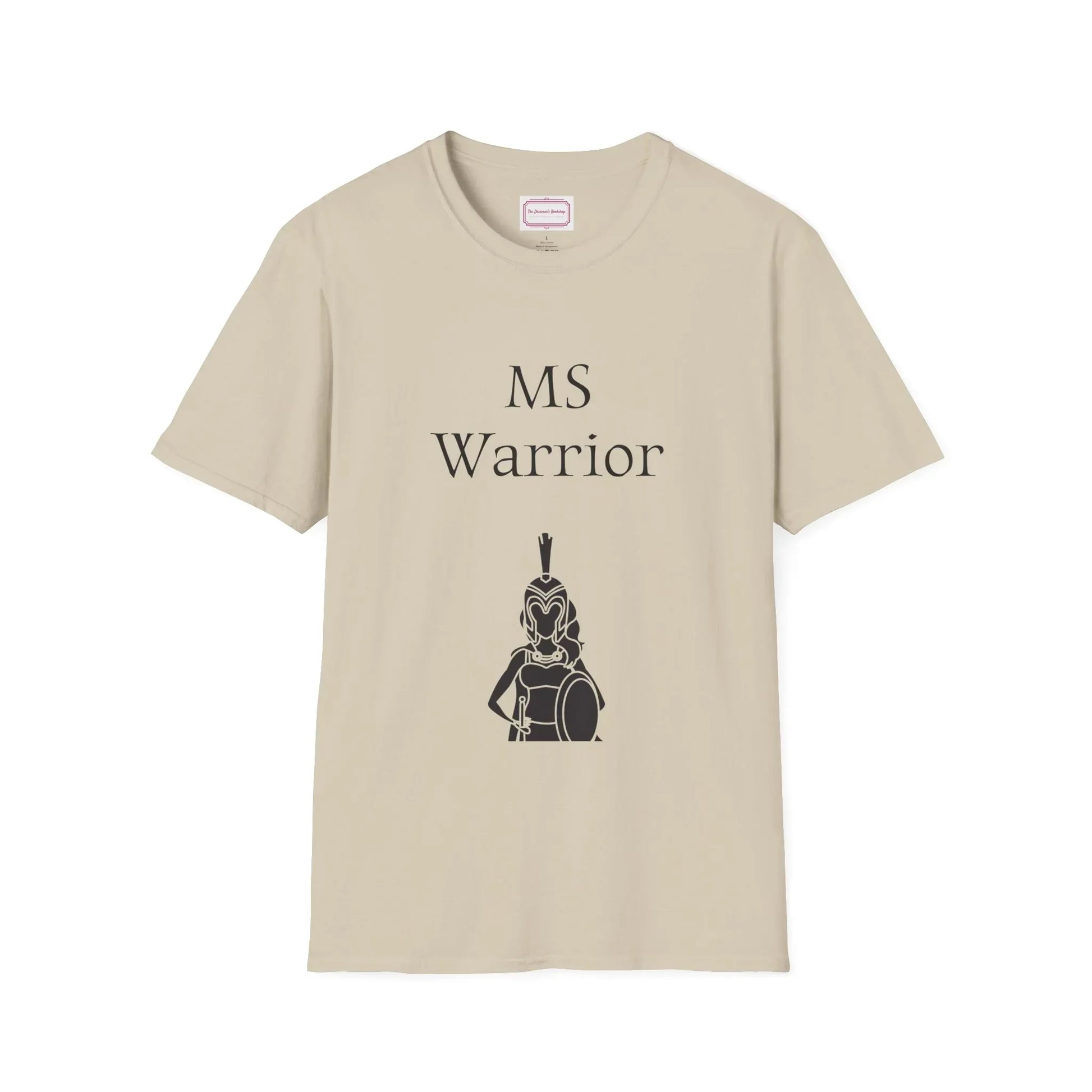 M.S. Warrior Unisex Softstyle T-Shirt - Embrace Your Battles - The Dreamer's Bookshop.