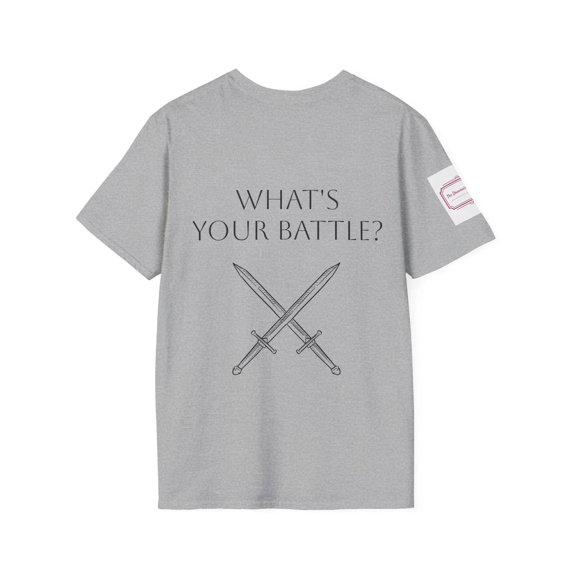 Endometriosis Warrior Unisex Softstyle T-Shirt - Empowering Battle for Women's Health - The Dreamer's Bookshop.