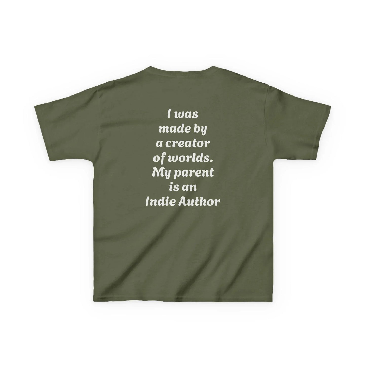EU - Kids 'Born to be Original' Cotton Tee - Support Young Creators - The Dreamer's Bookshop.
