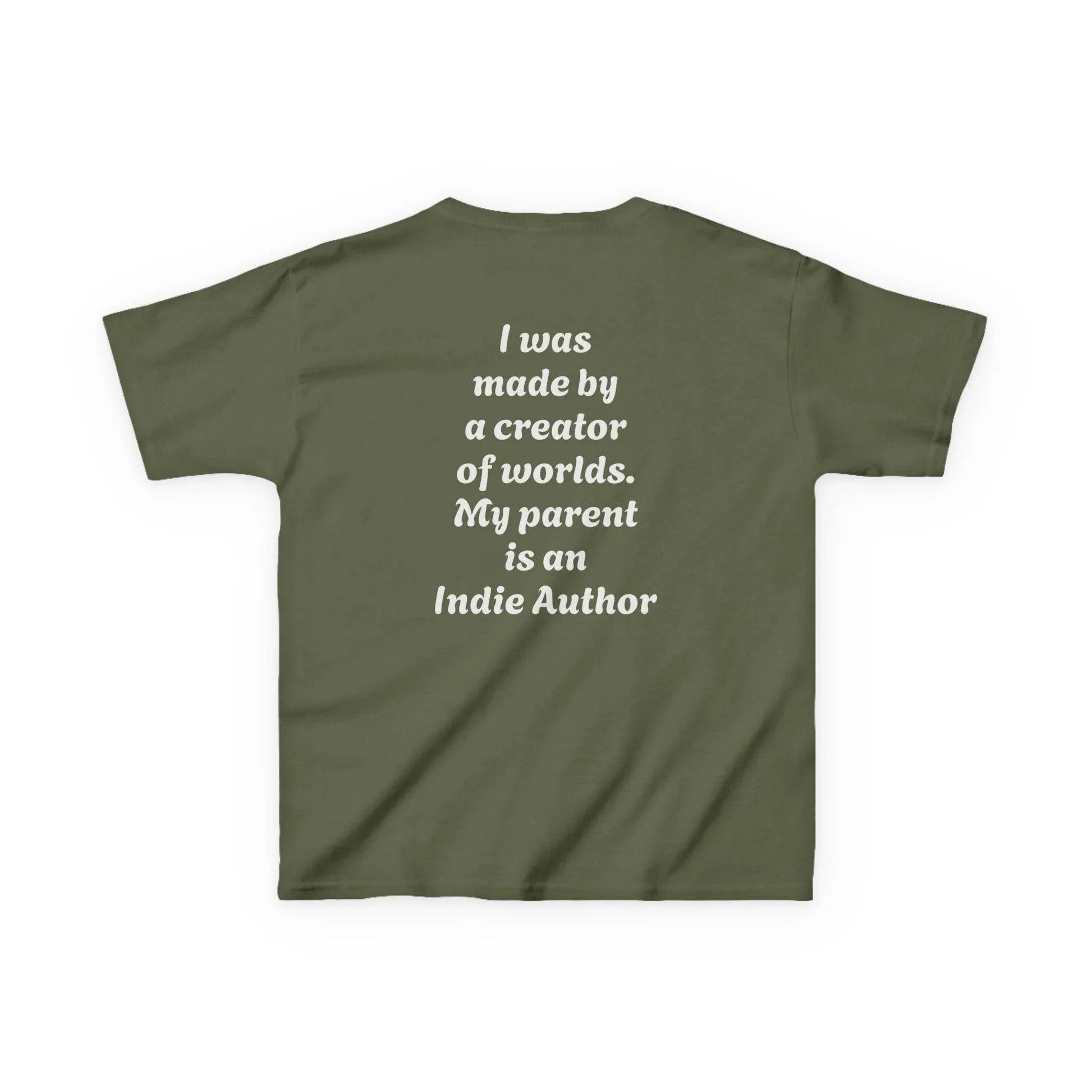 EU - Kids 'Born to be Original' Cotton Tee - Support Young Creators - The Dreamer's Bookshop.