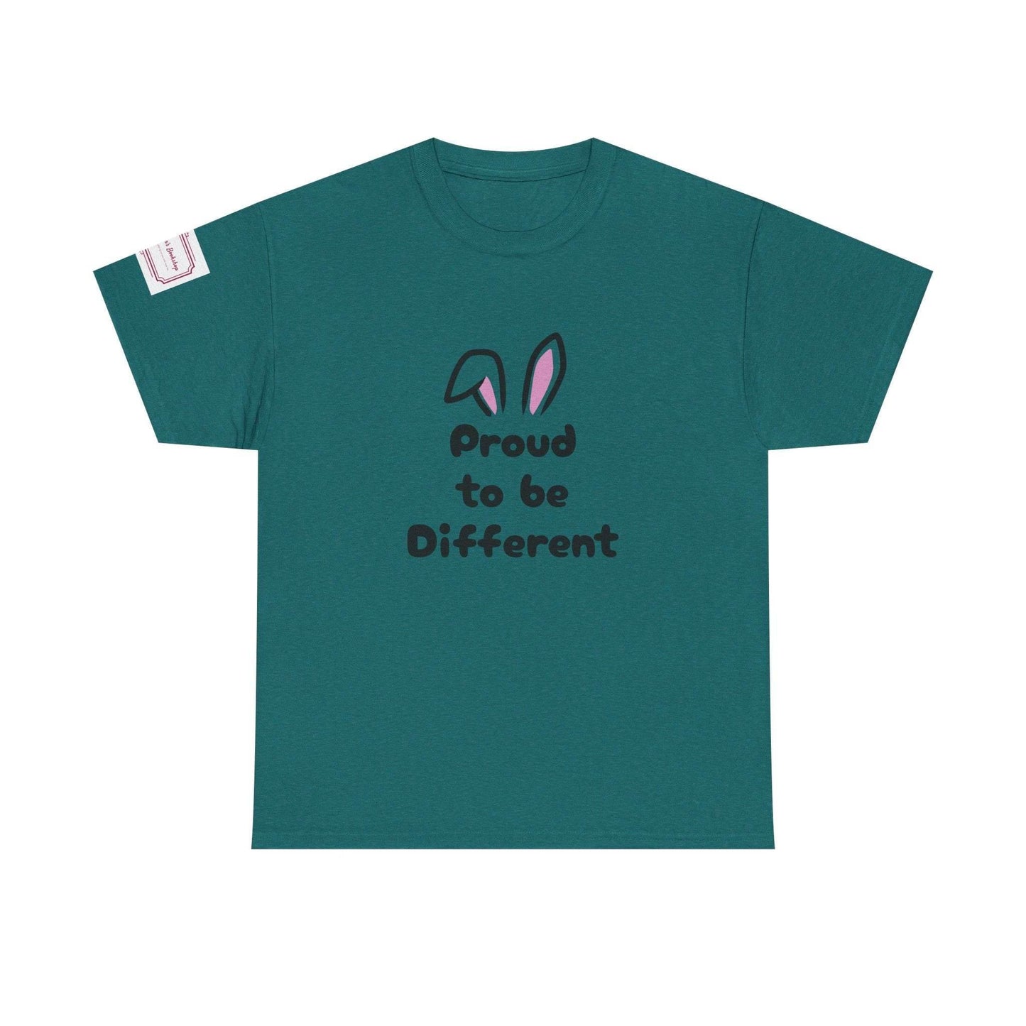 Proud to Be Different Unisex Heavy Cotton Tee – Celebrate Uniqueness - The Dreamer's Bookshop.
