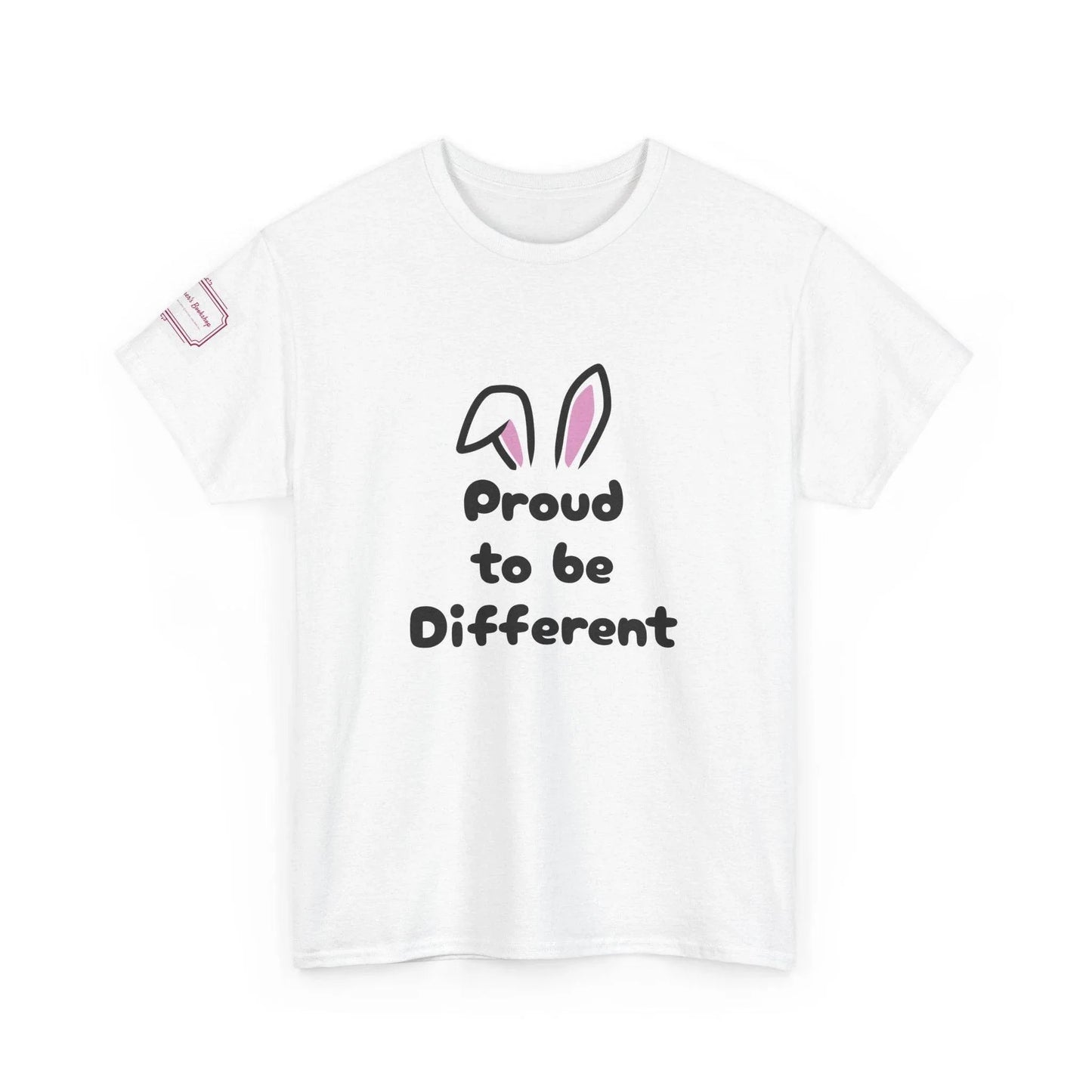 Proud to Be Different Unisex Heavy Cotton Tee – Celebrate Uniqueness - The Dreamer's Bookshop.