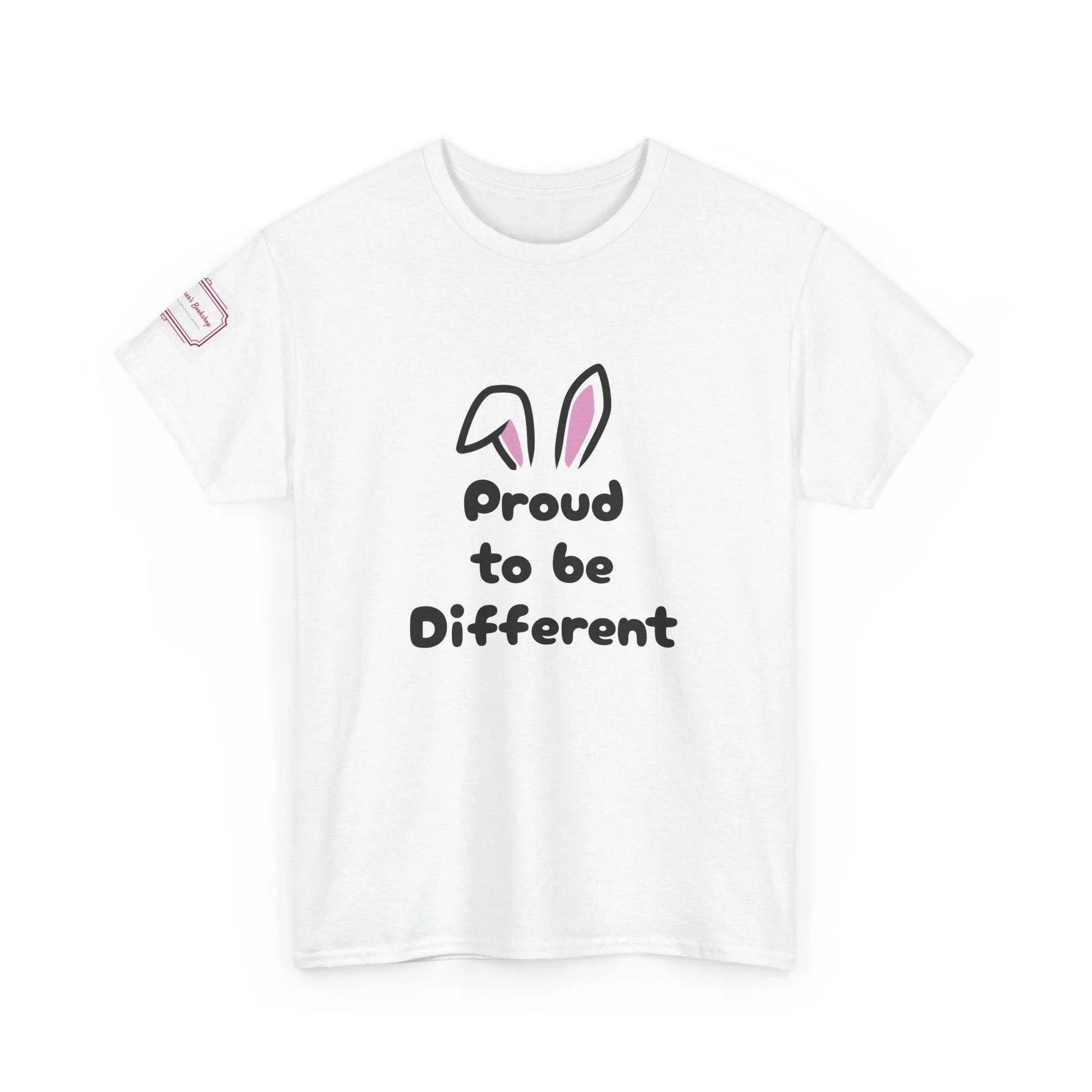Proud to Be Different Unisex Heavy Cotton Tee – Celebrate Uniqueness - The Dreamer's Bookshop.