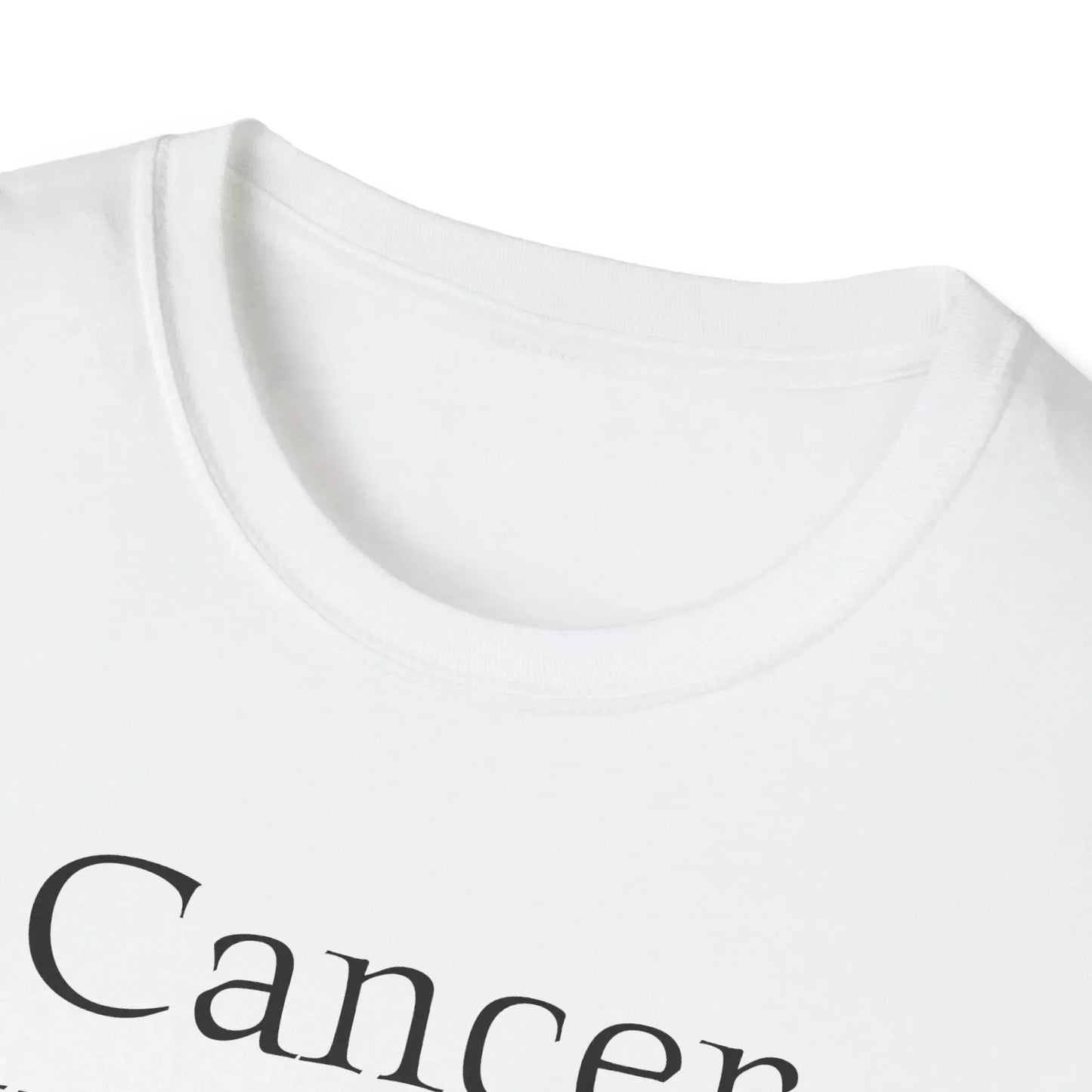 Cancer Warrior Unisex Softstyle T-Shirt - Empowering Graphic Tee for Women's Health Awarenes - The Dreamer's Bookshop.