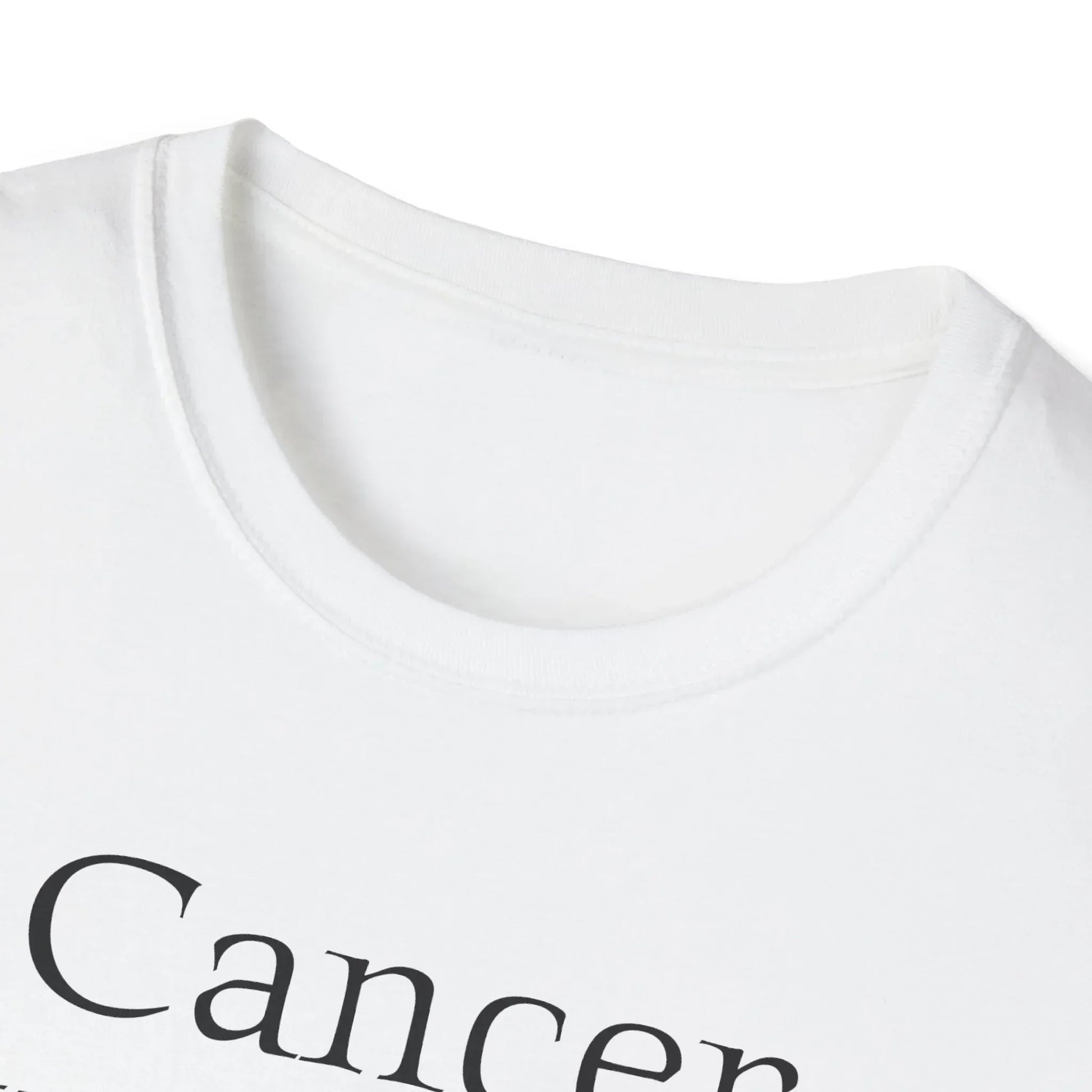 Cancer Warrior Unisex Softstyle T-Shirt - Empowering Graphic Tee for Women's Health Awarenes - The Dreamer's Bookshop.