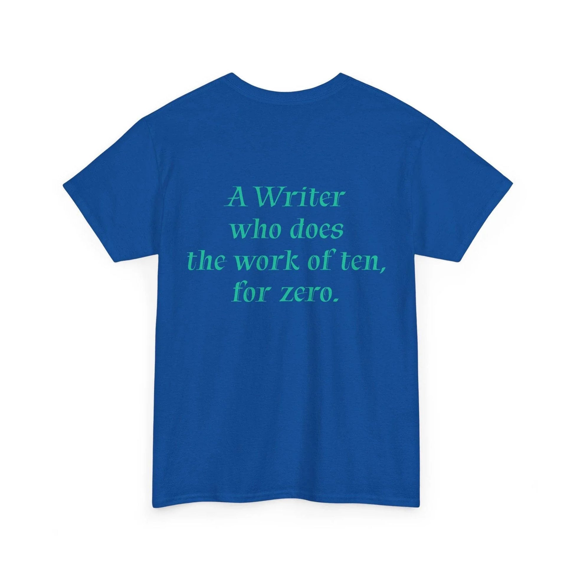 Indie Author - Unisex Heavy Cotton Tee - Creative Apparel - The Dreamer's Bookshop.