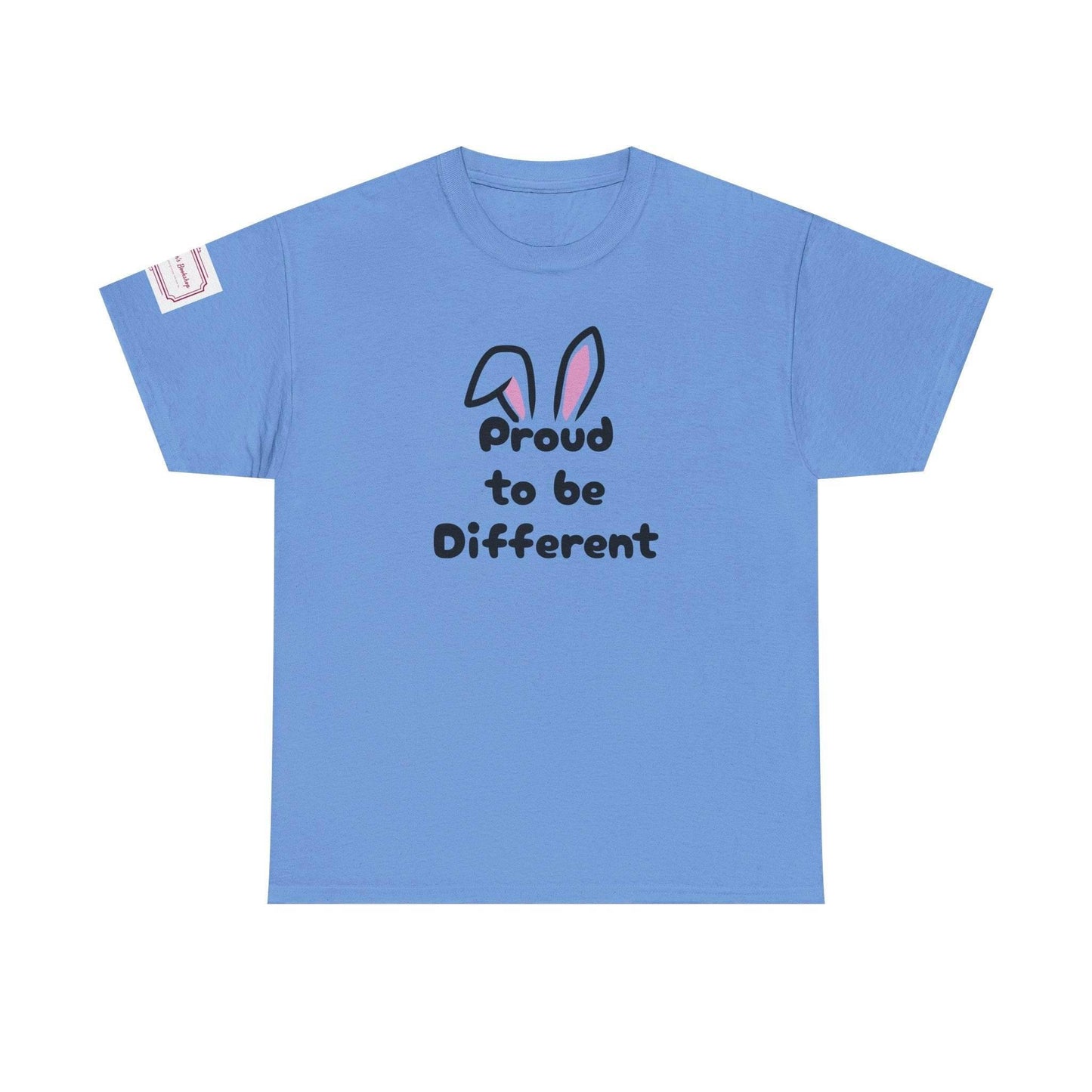 Proud to be Different Unisex Heavy Cotton Tee - Celebrate Individuality - The Dreamer's Bookshop.
